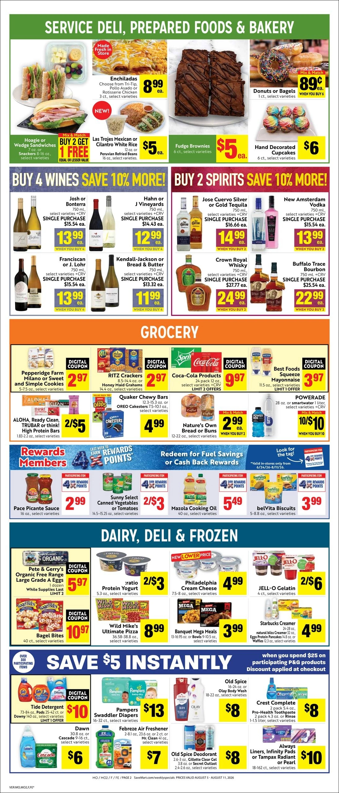 Save Mart flyer page 2