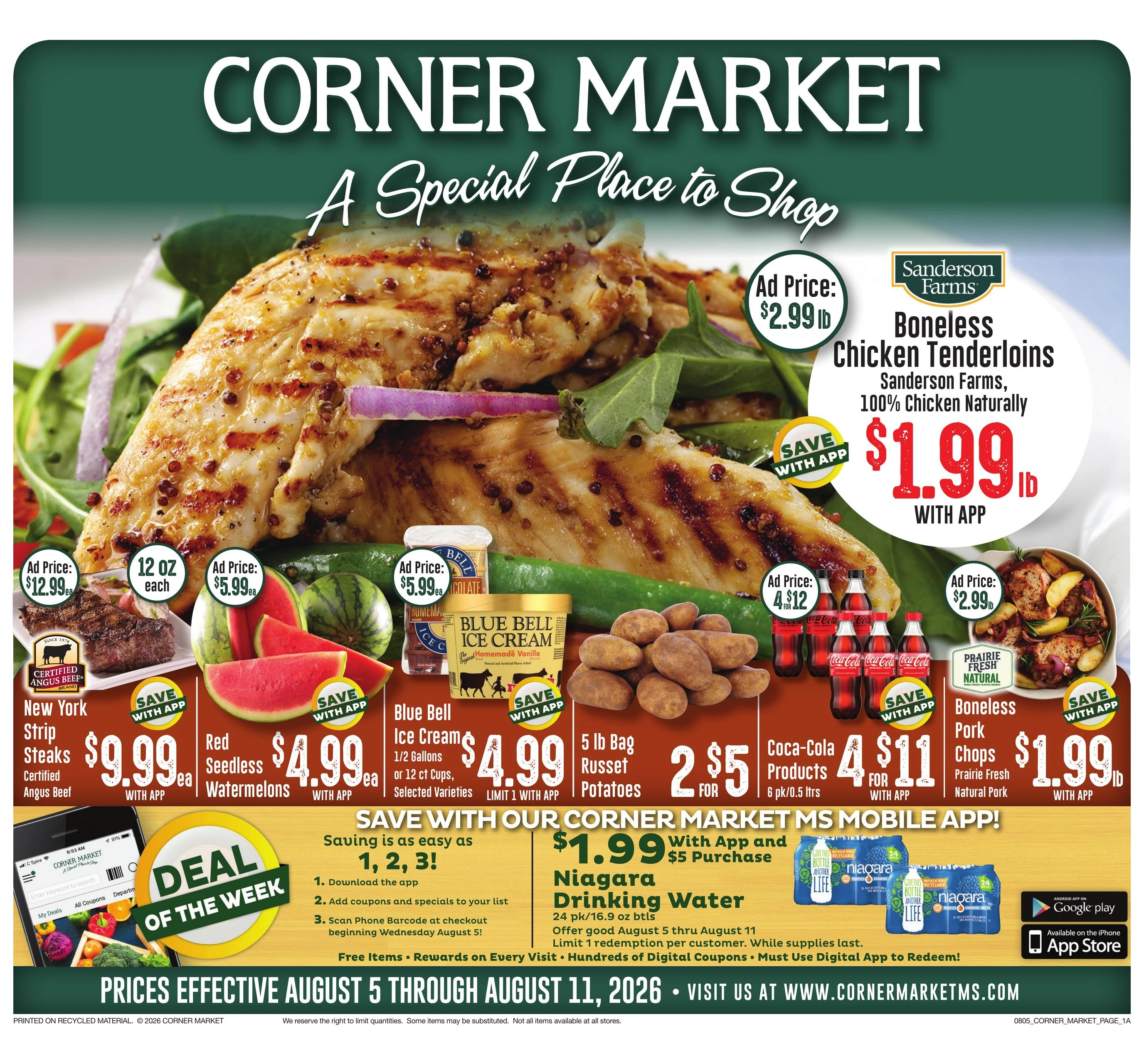 Corner Market MS flyer page 1