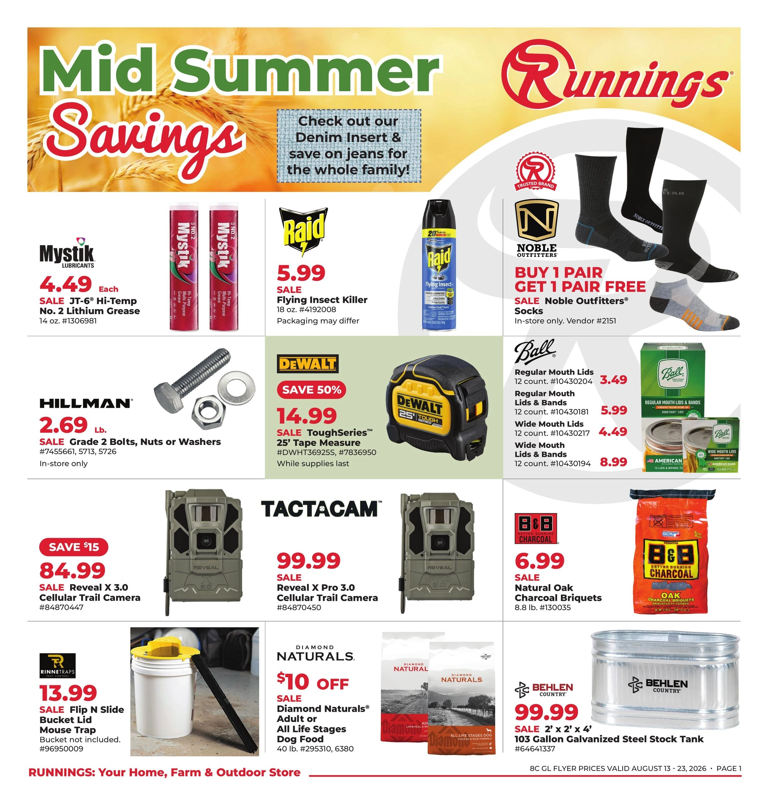 Runnings flyer page 1