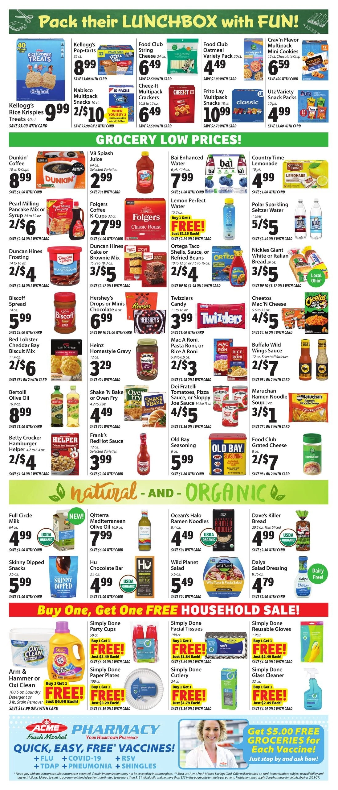 Acme Fresh Market flyer page 2