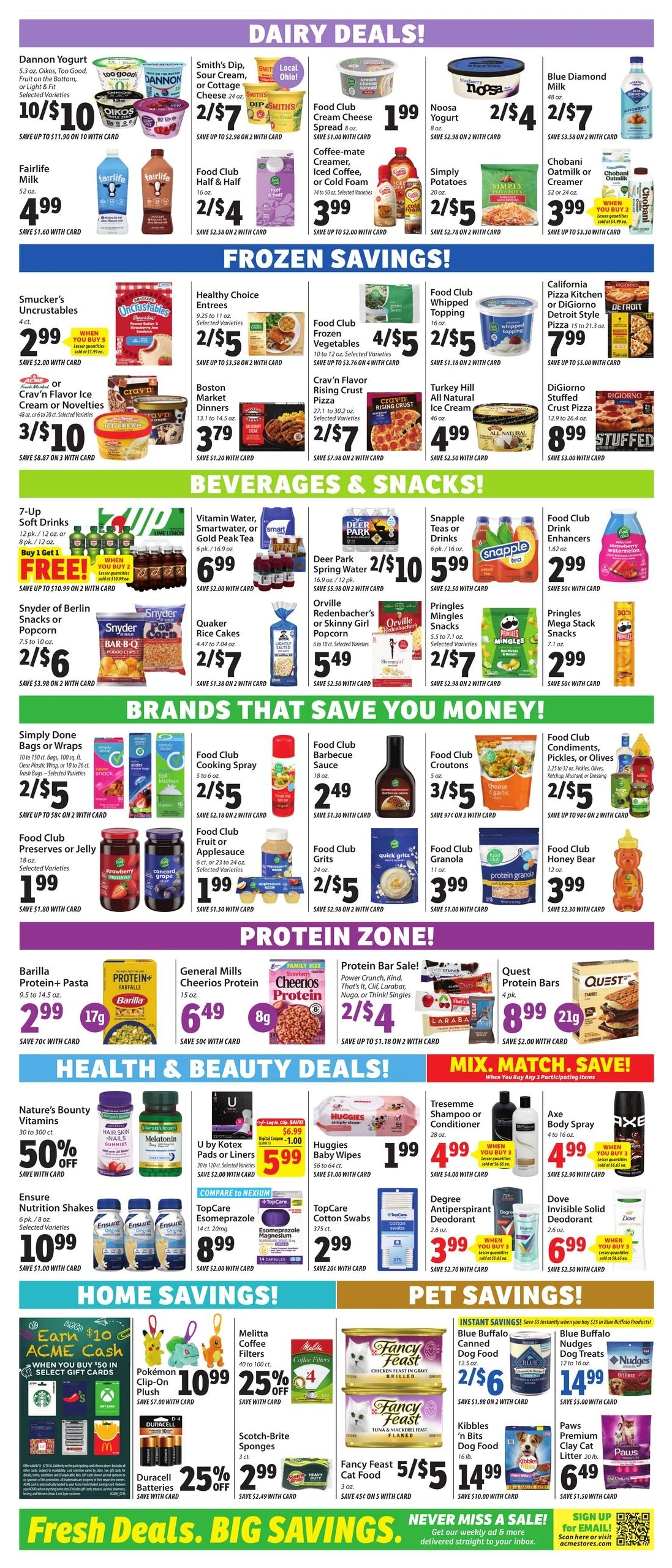 Acme Fresh Market flyer page 3