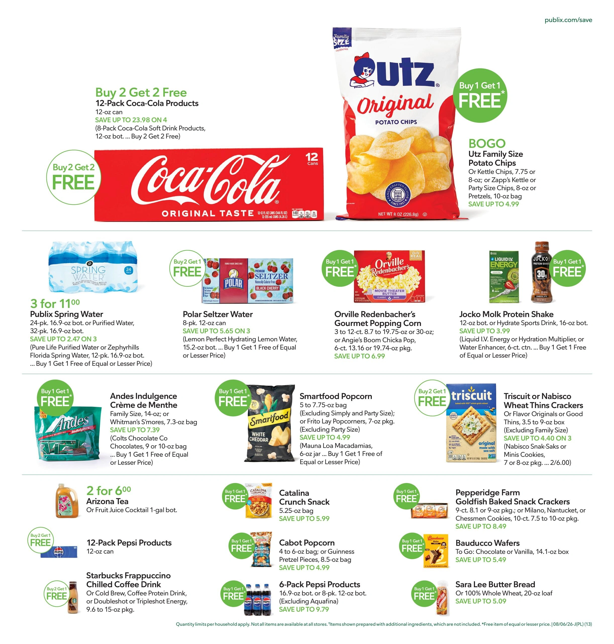 Publix flyer page 13