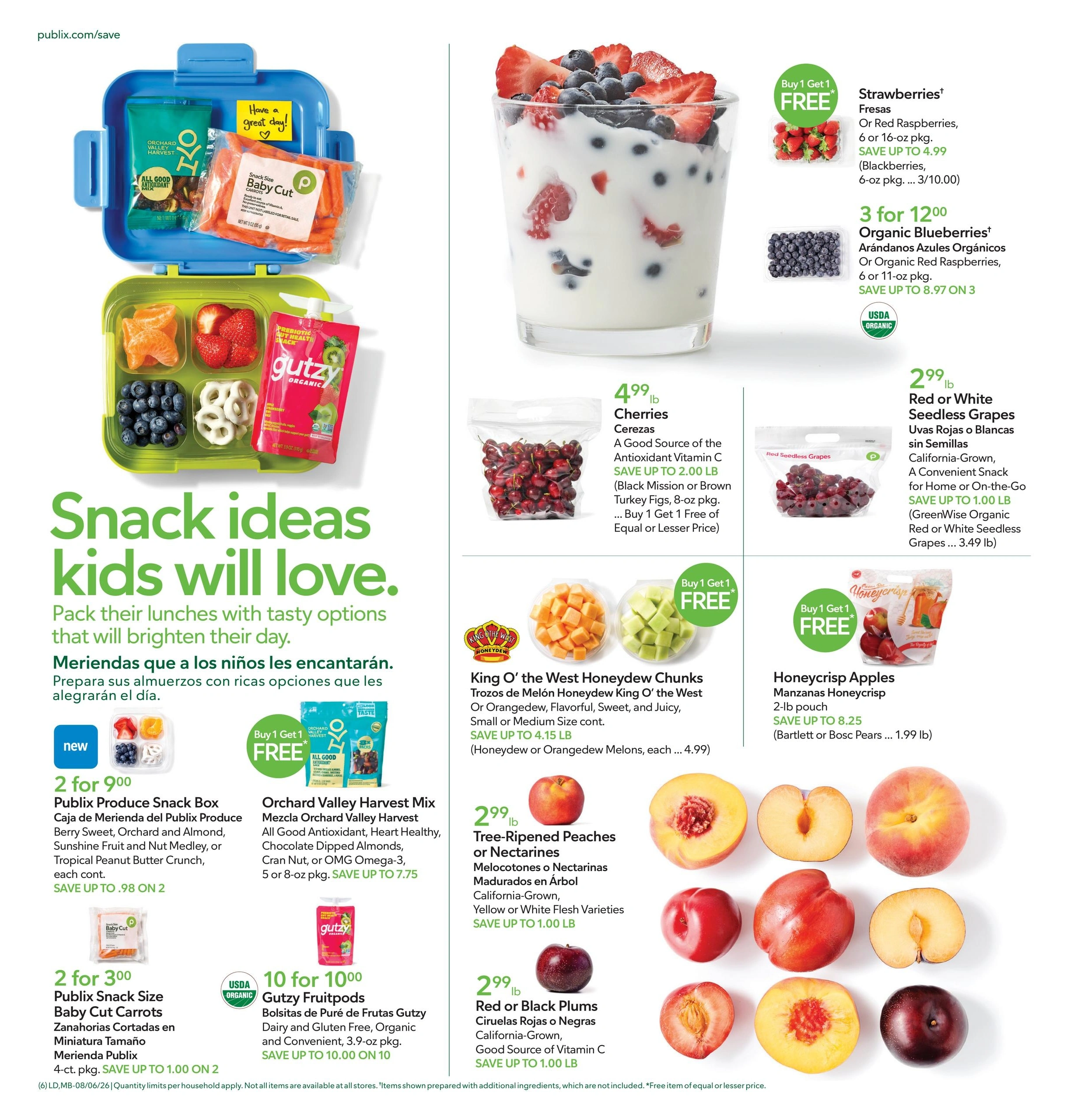 Publix flyer page 6