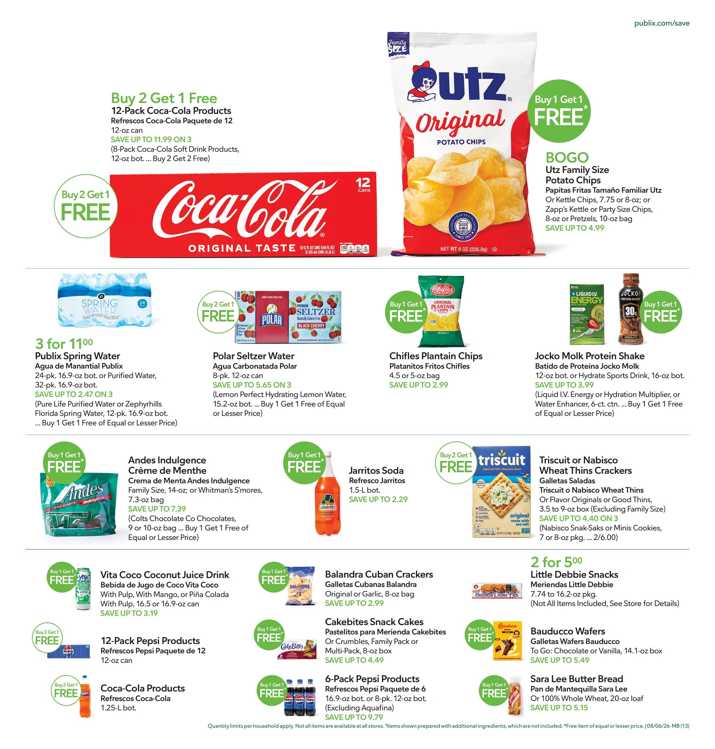 Publix flyer page 13