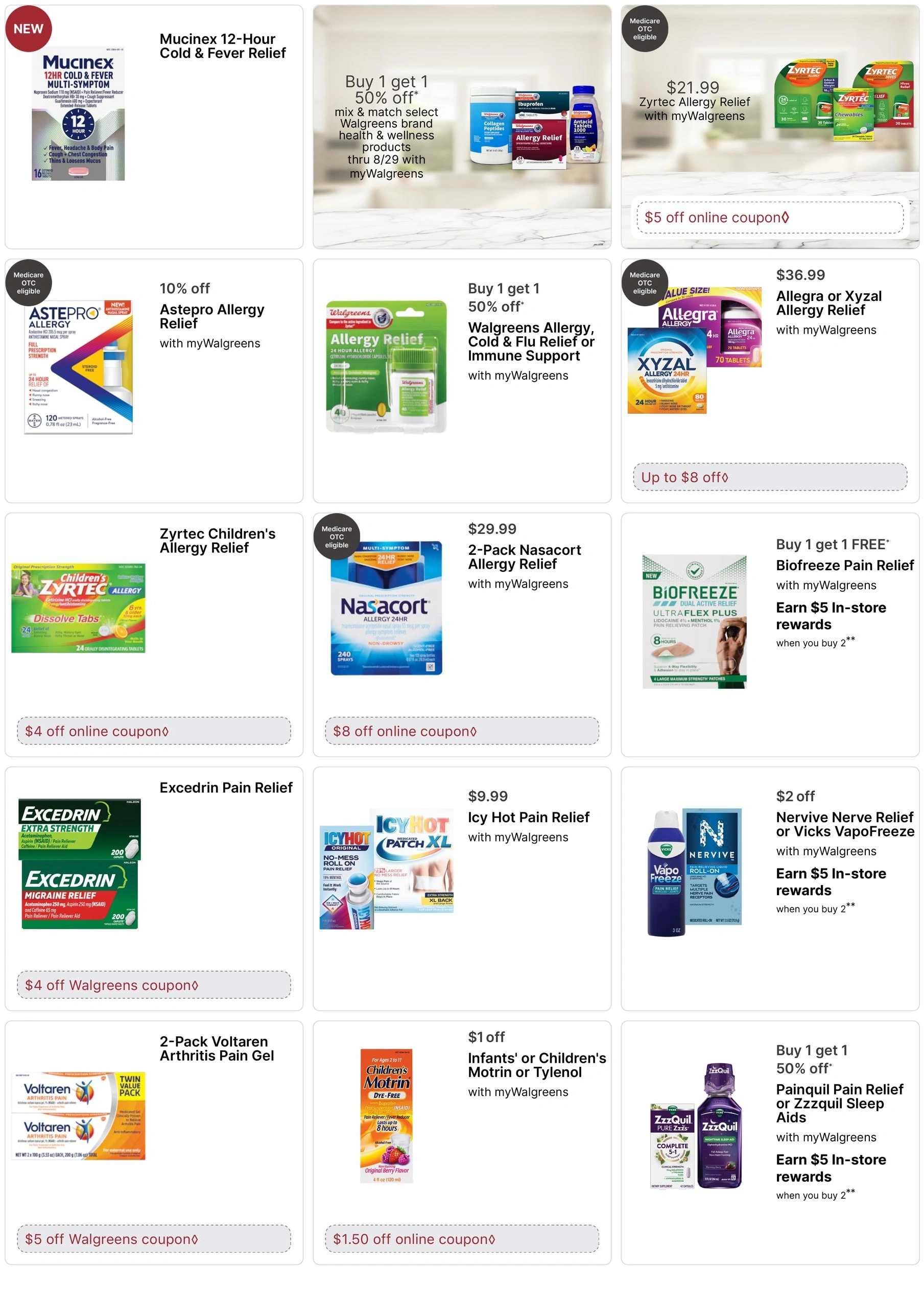 Walgreens flyer page 8