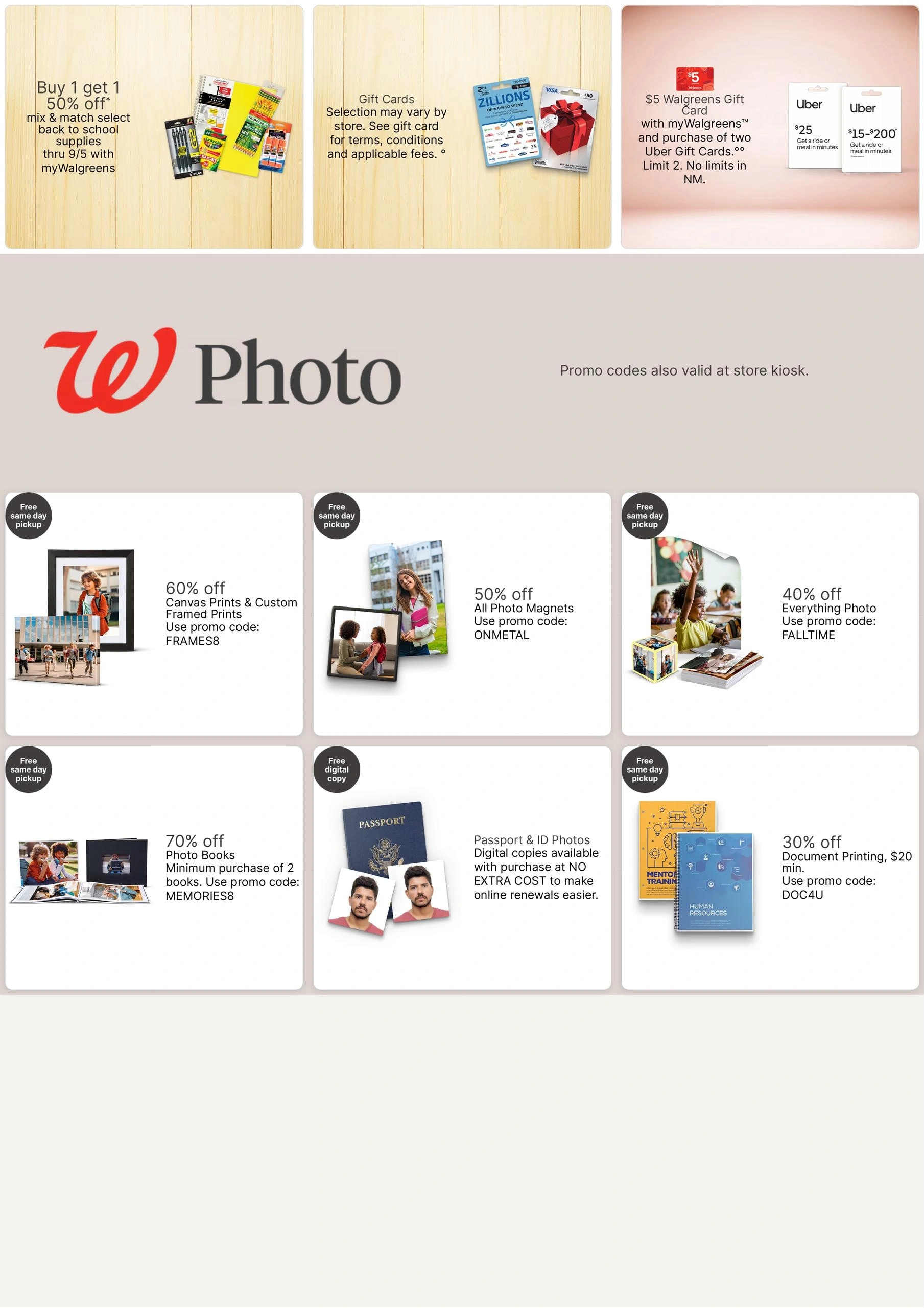 Walgreens flyer page 33