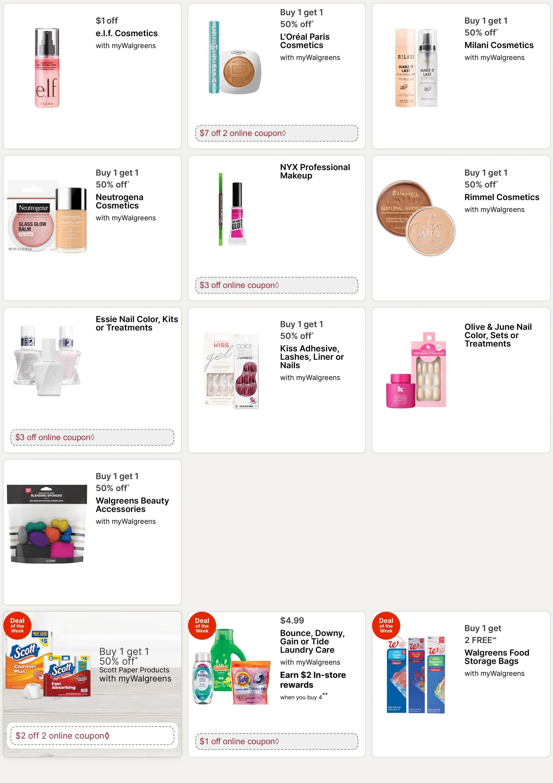 Walgreens flyer page 19