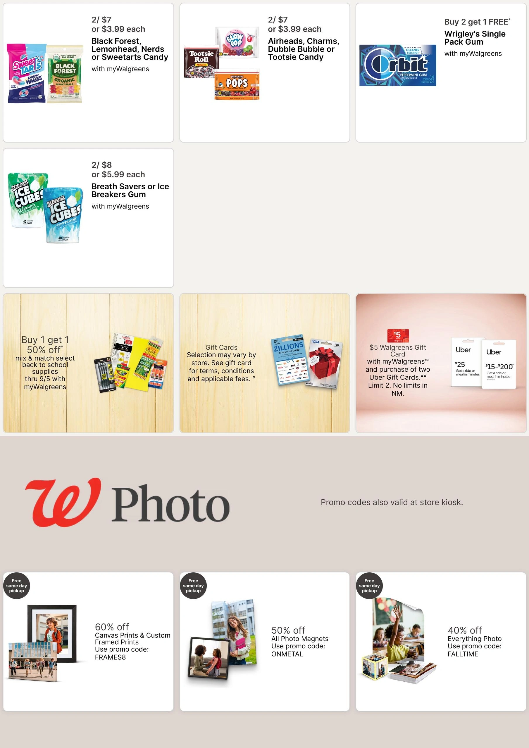 Walgreens flyer page 33