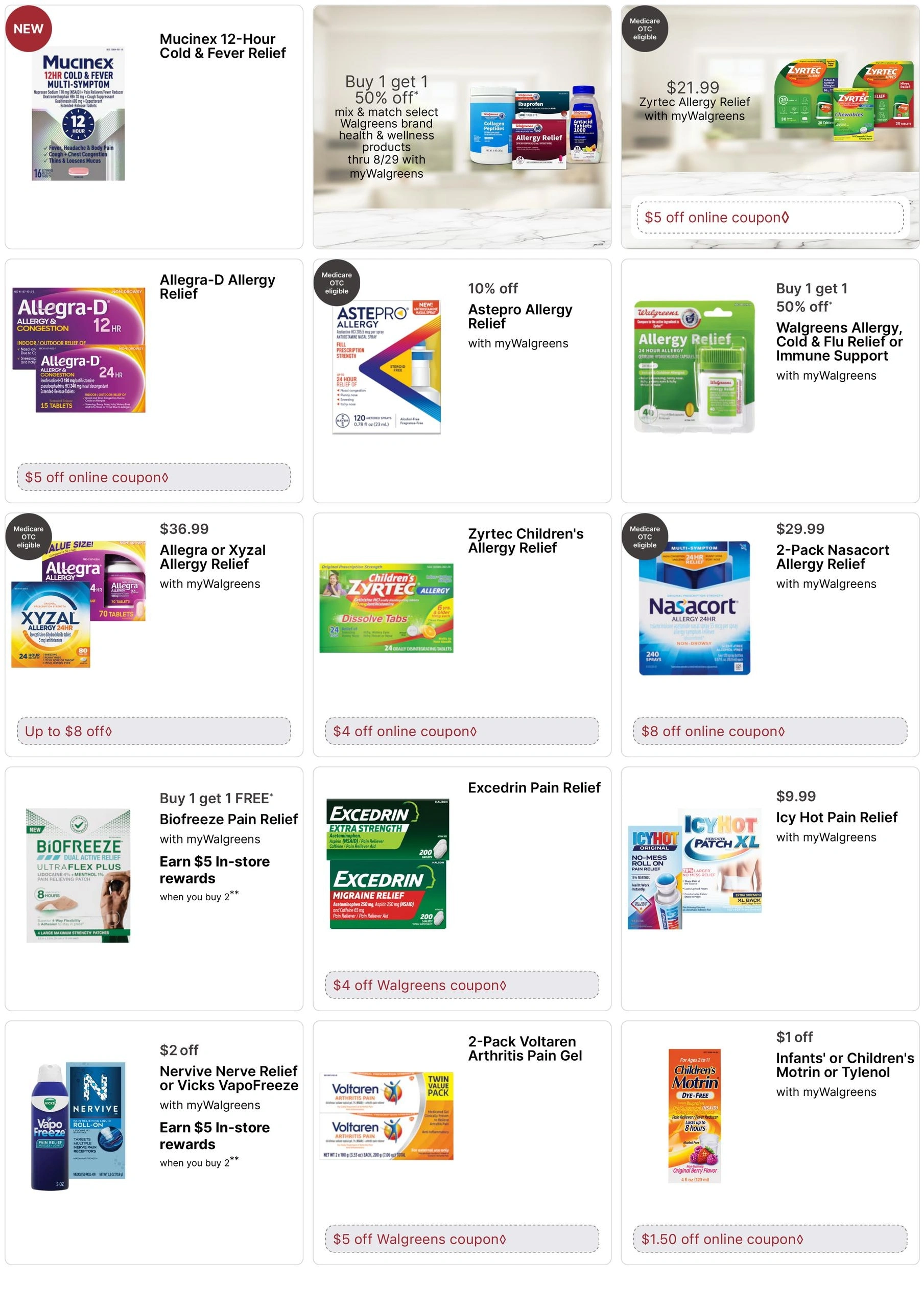Walgreens flyer page 8