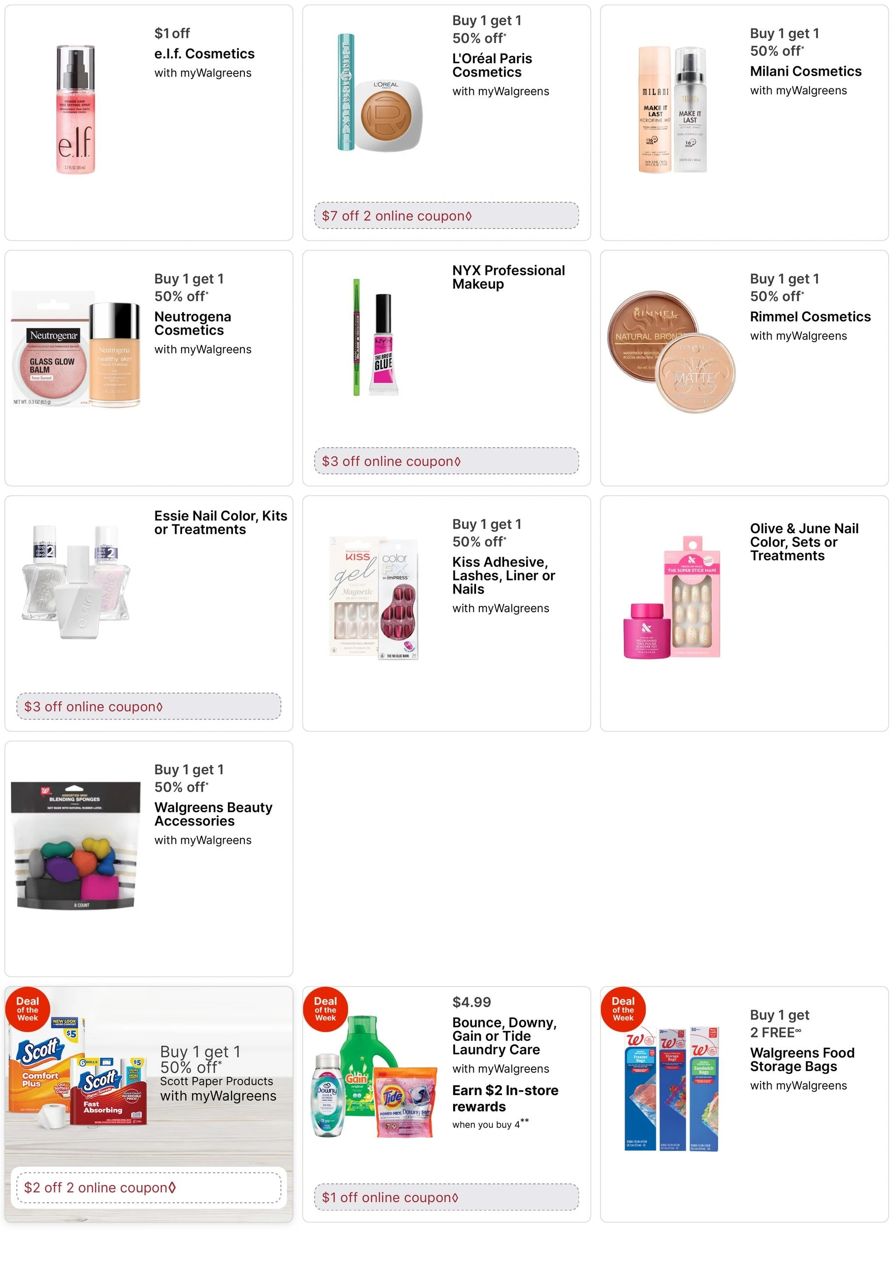 Walgreens flyer page 19
