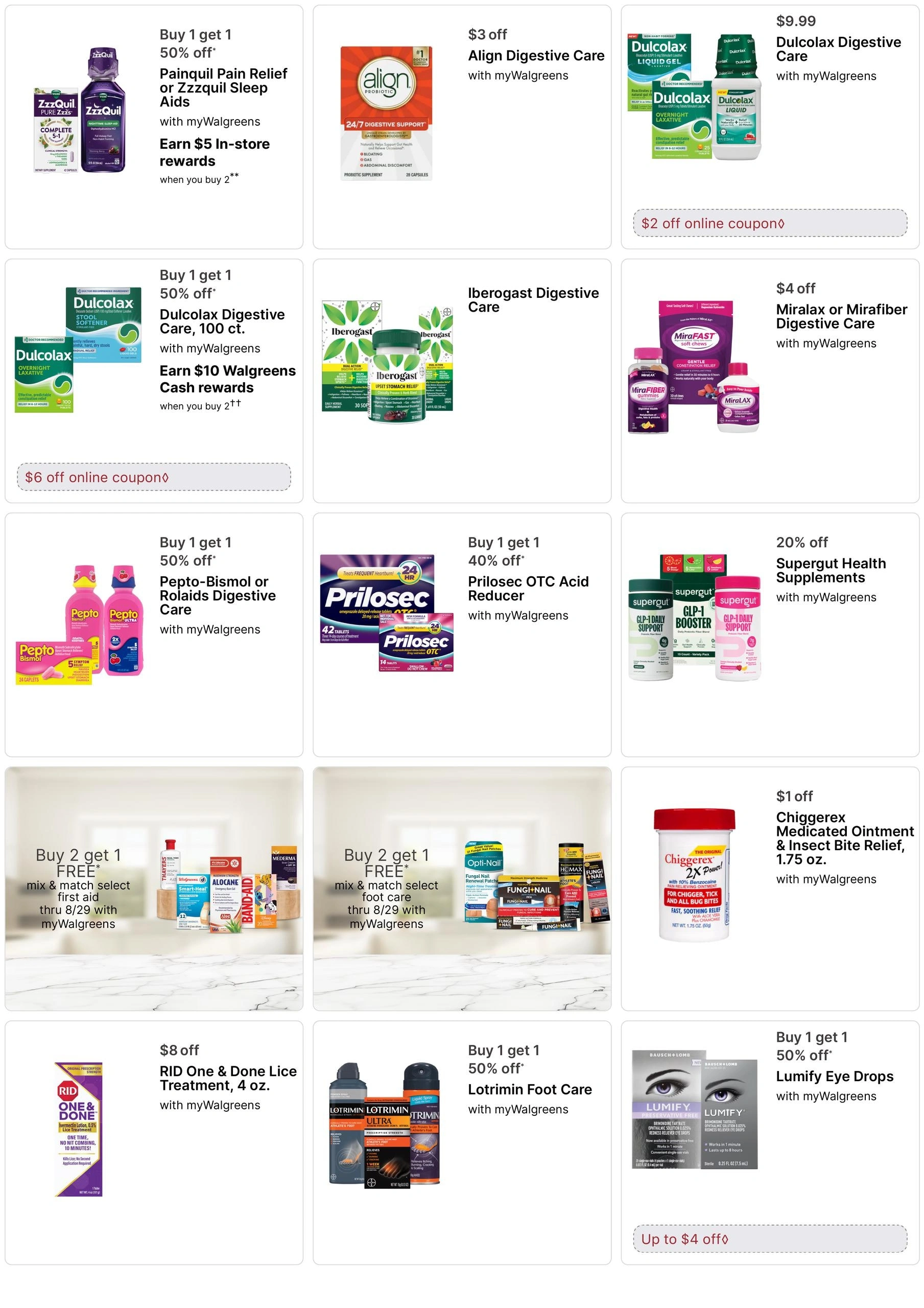Walgreens flyer page 9
