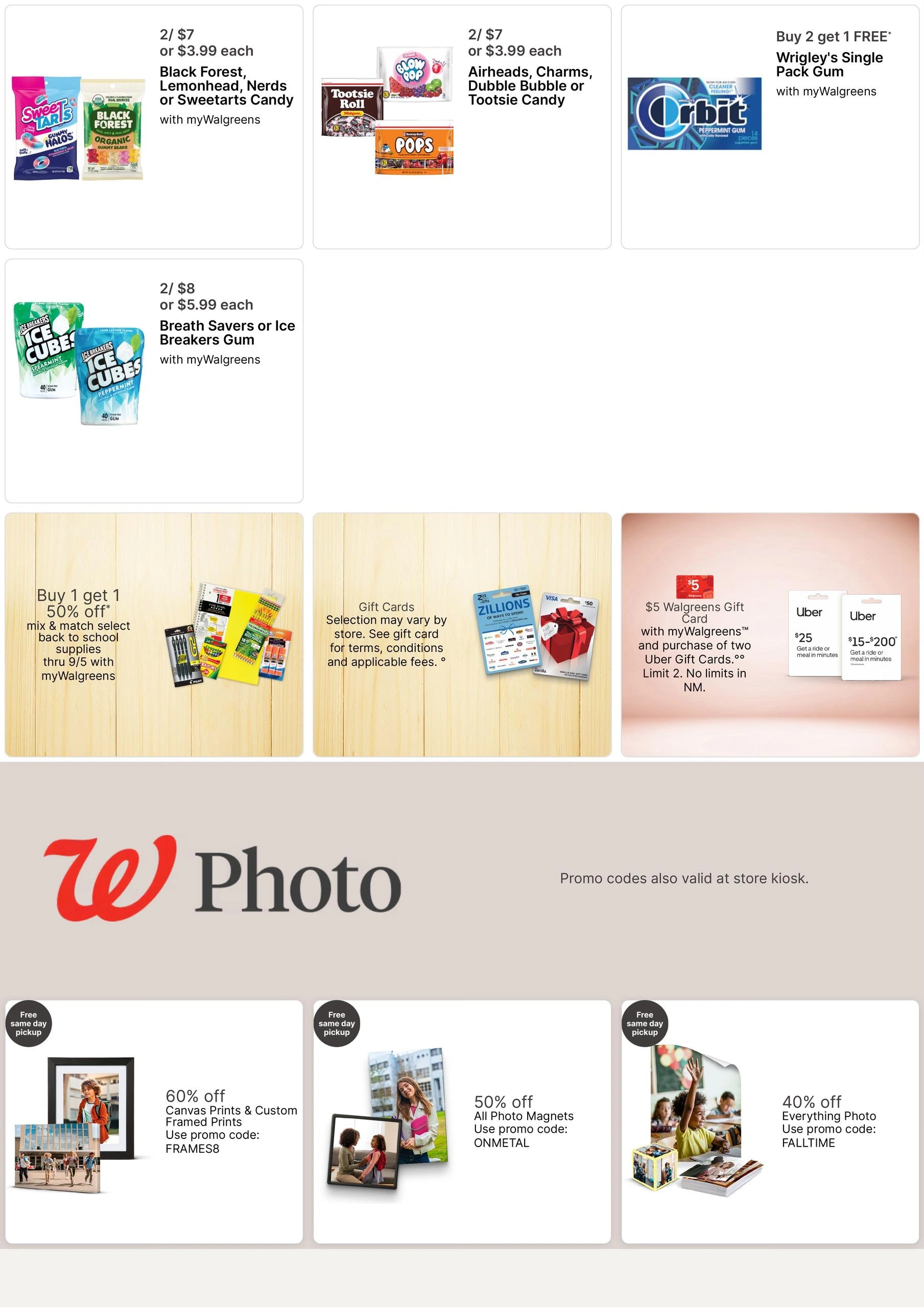 Walgreens flyer page 33