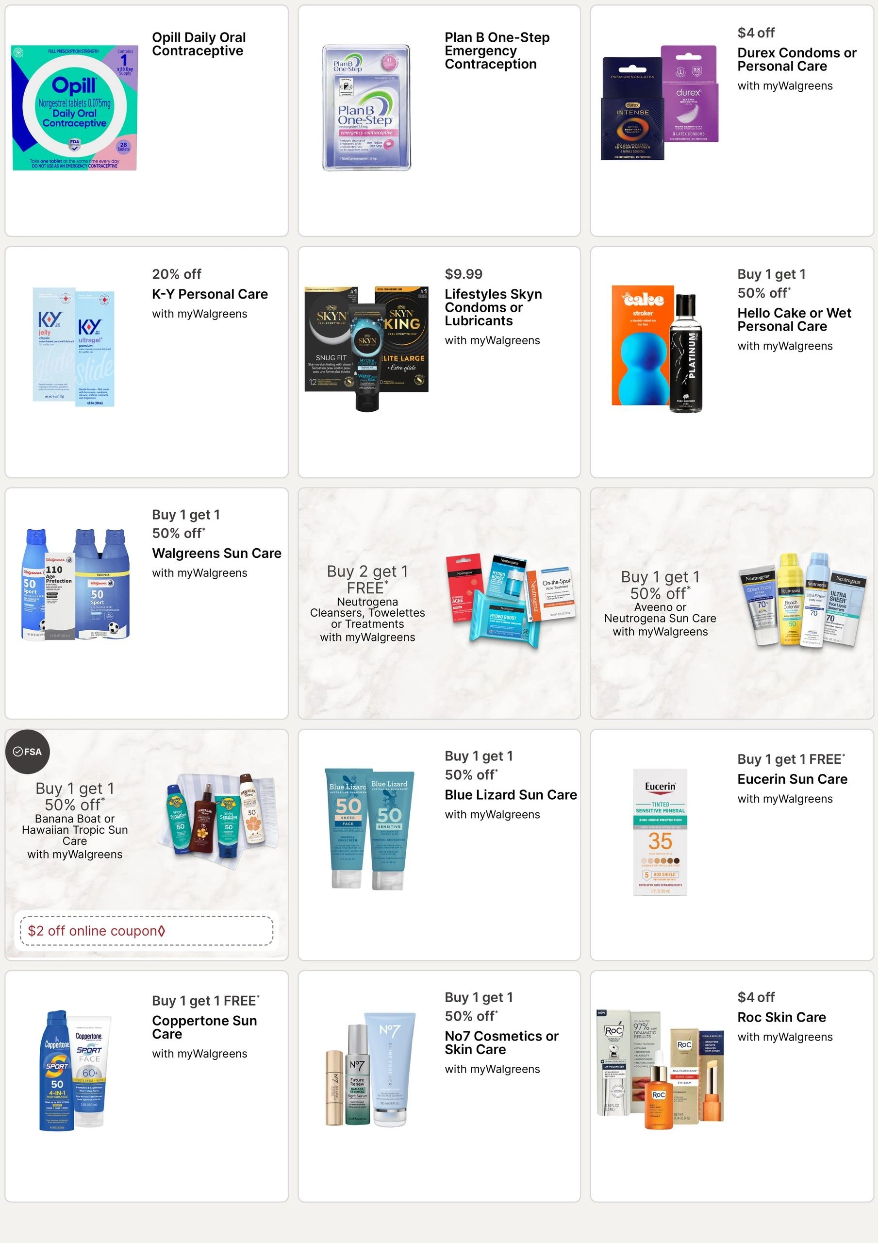 Walgreens flyer page 17