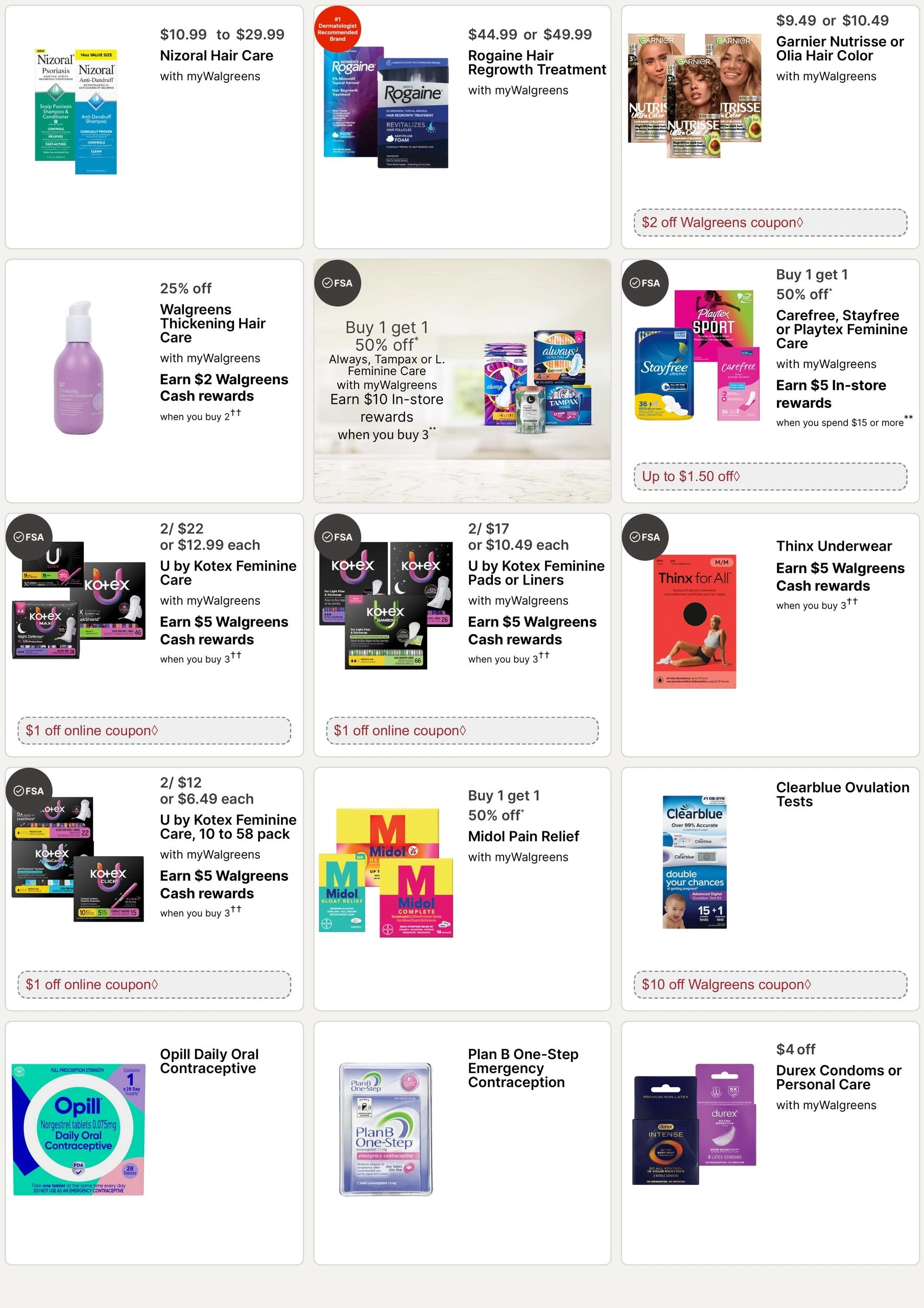 Walgreens flyer page 16