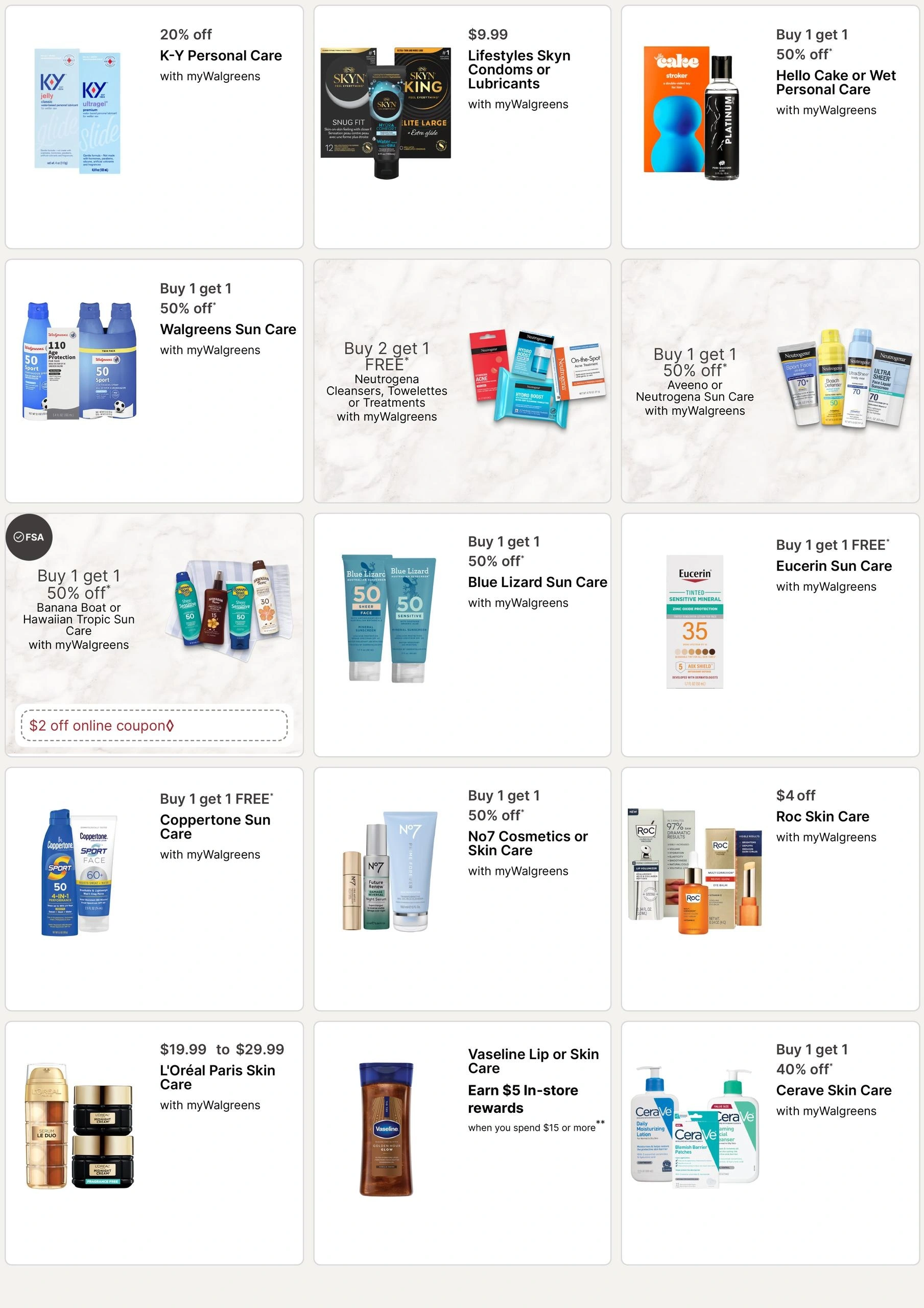 Walgreens flyer page 17