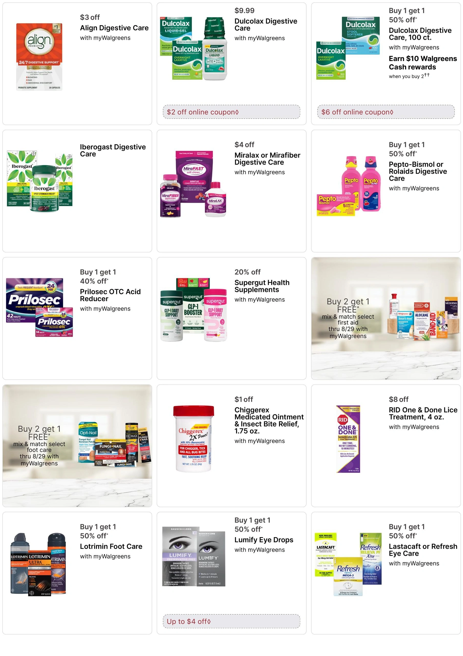 Walgreens flyer page 9