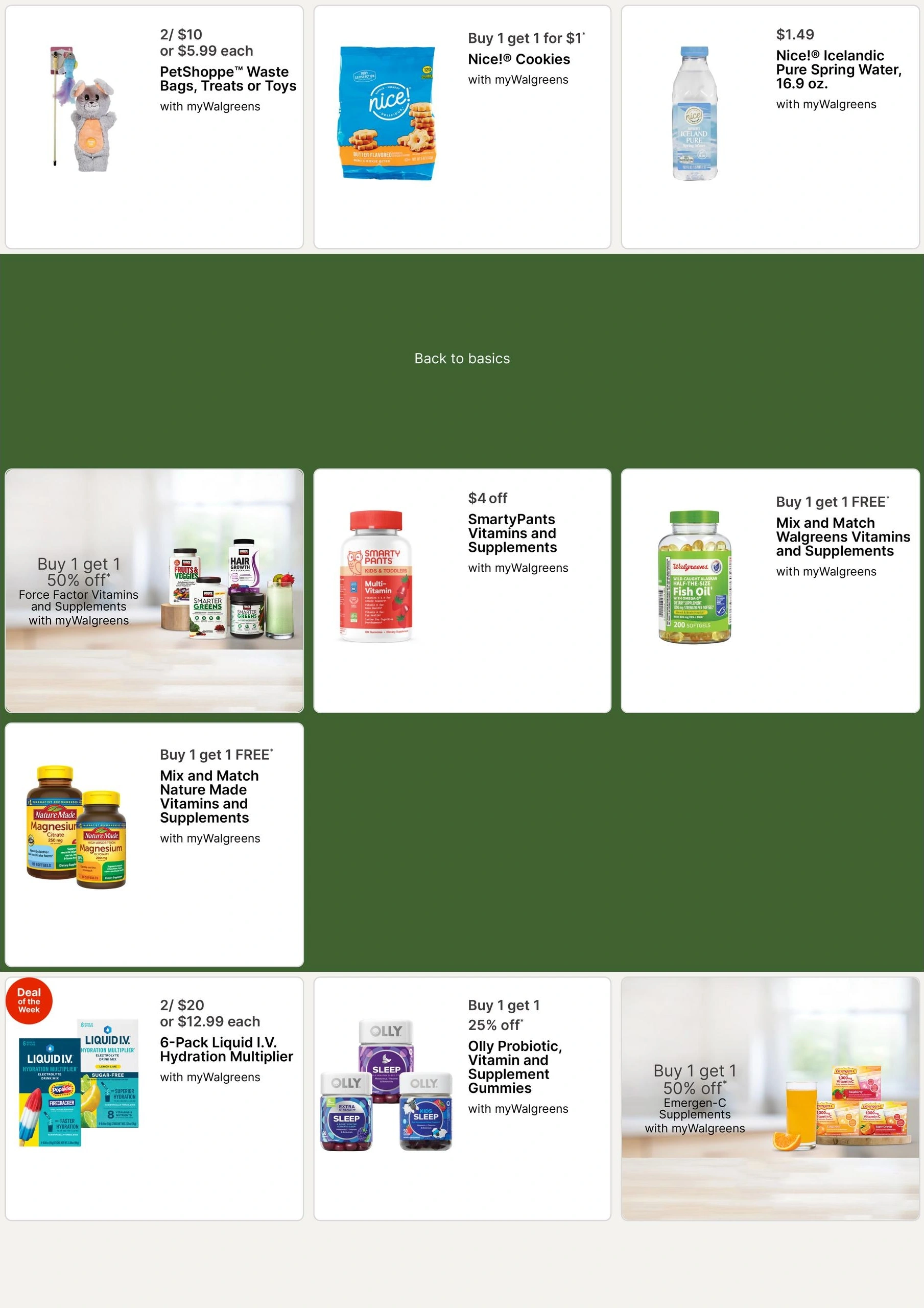 Walgreens flyer page 6