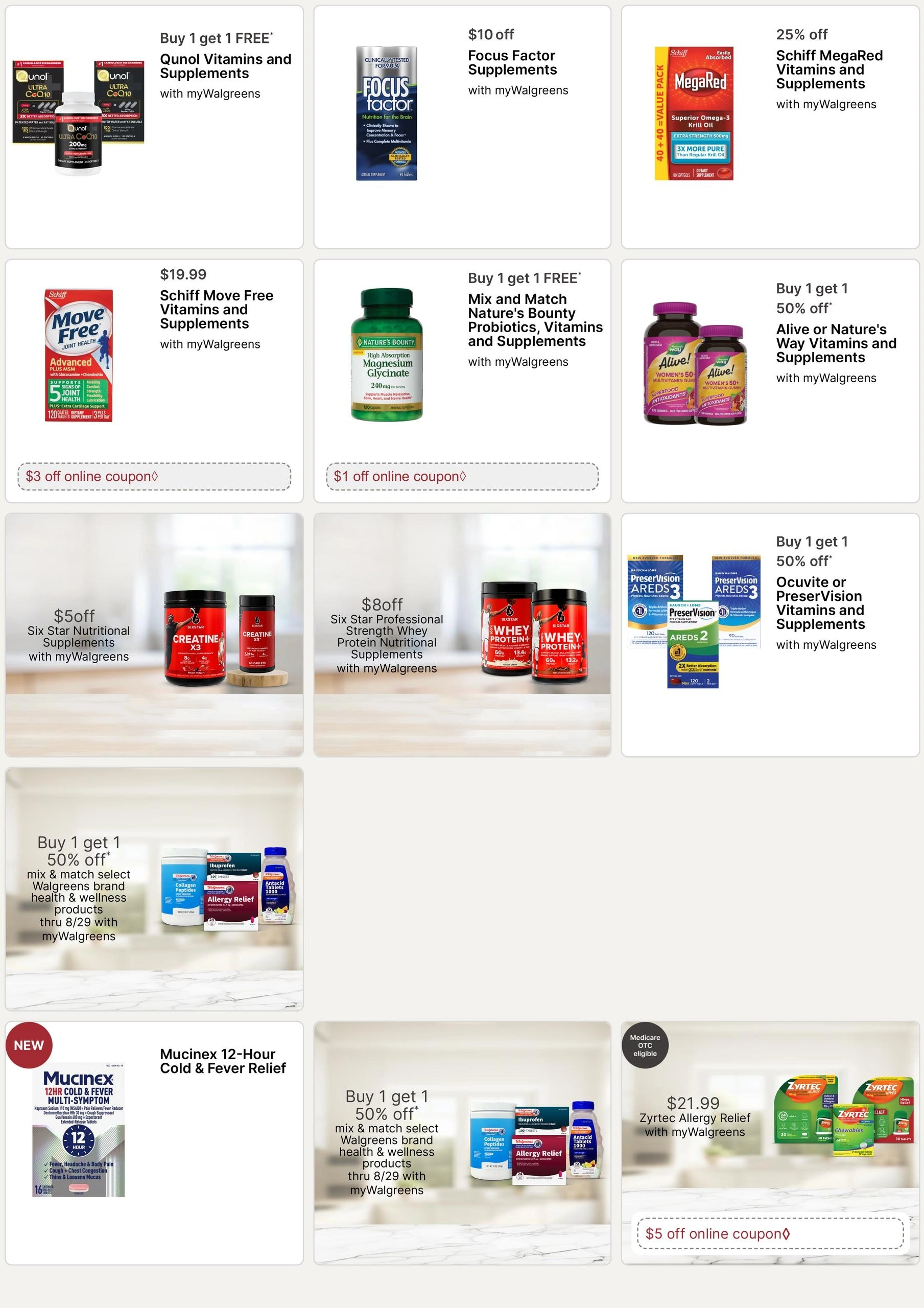 Walgreens flyer page 7