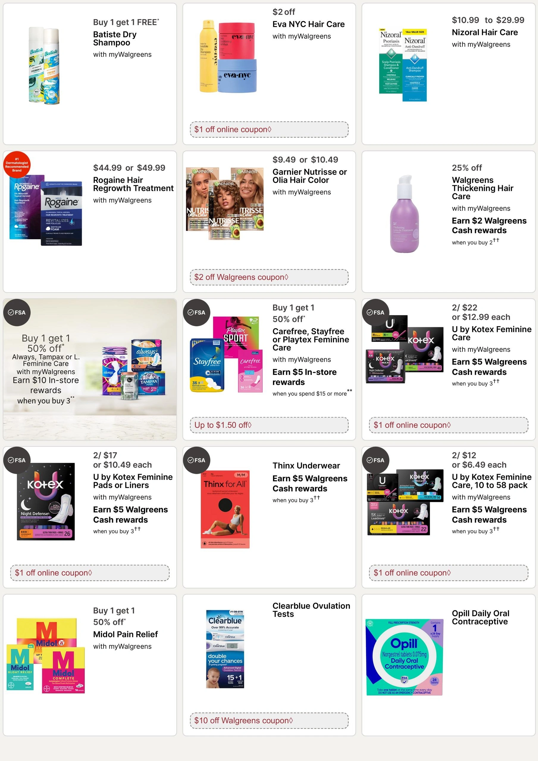 Walgreens flyer page 16