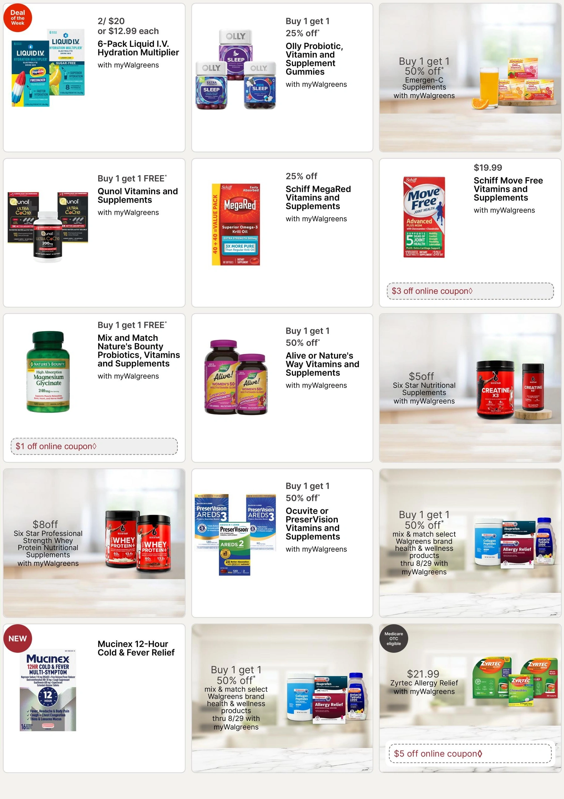 Walgreens flyer page 6