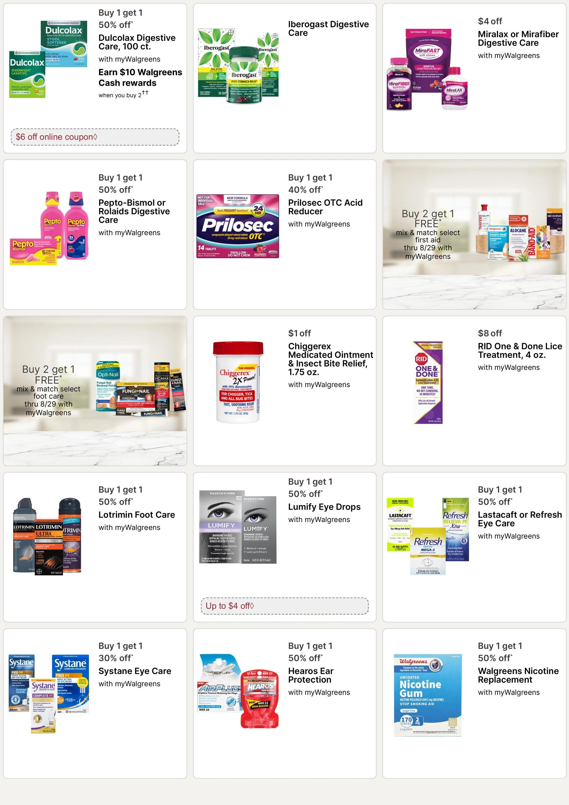 Walgreens flyer page 8