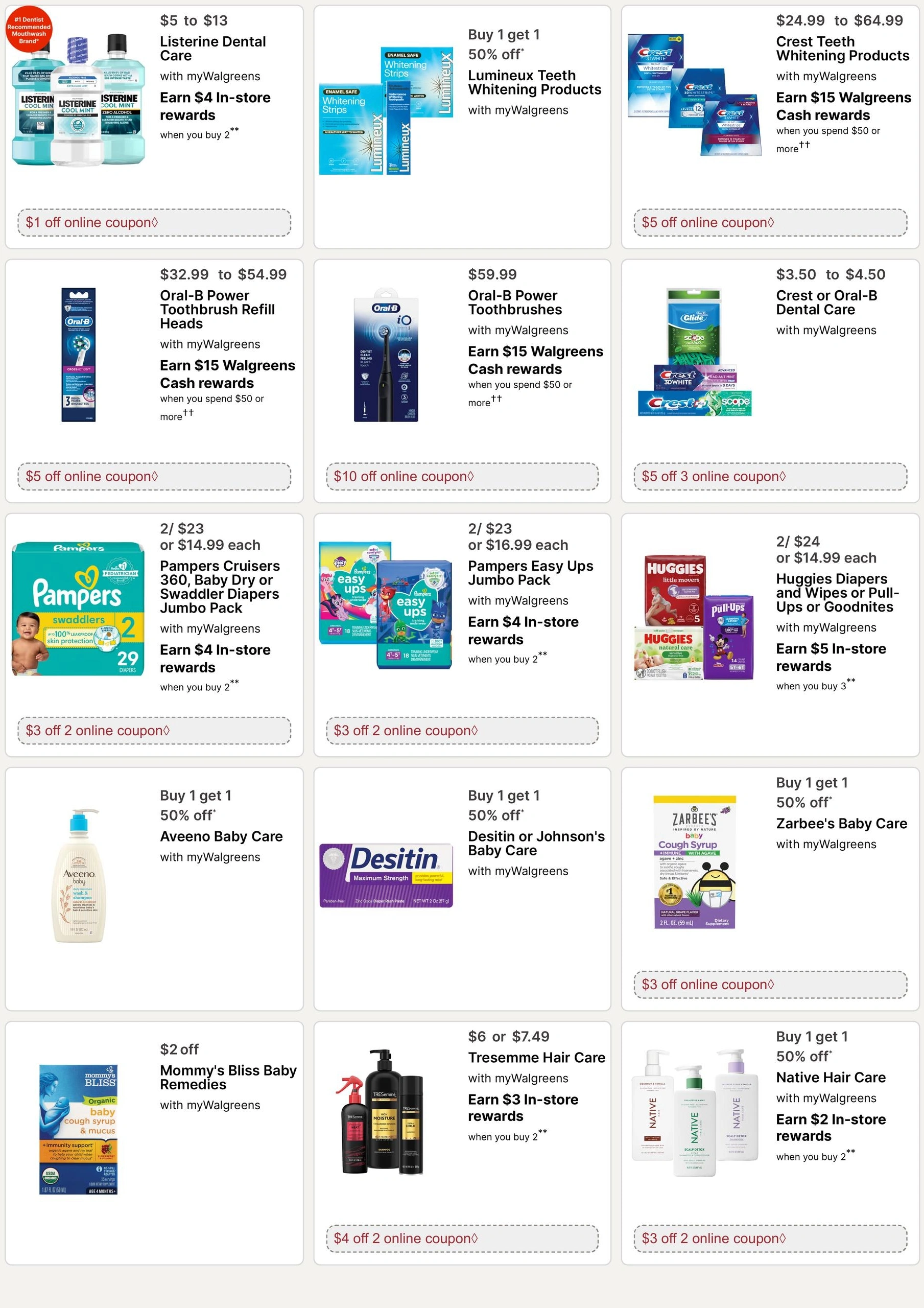 Walgreens flyer page 13