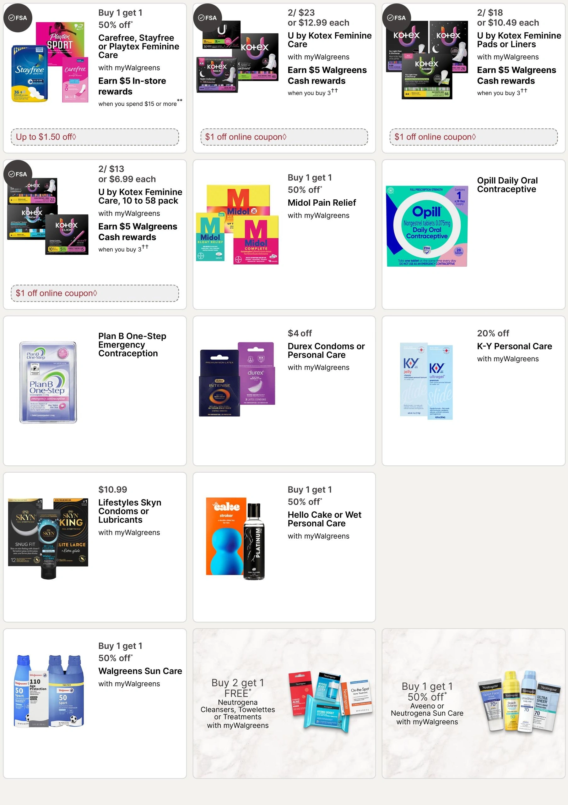 Walgreens flyer page 15