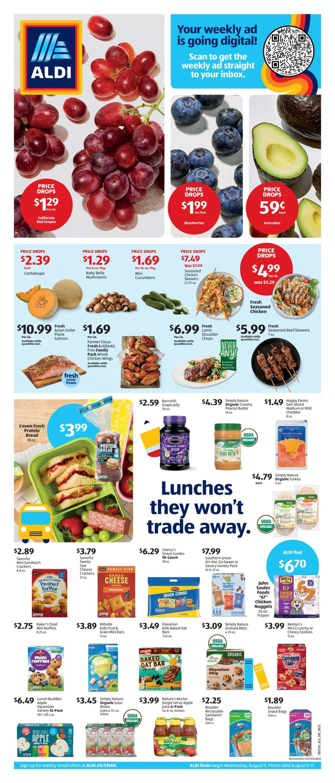 ALDI flyer page 1