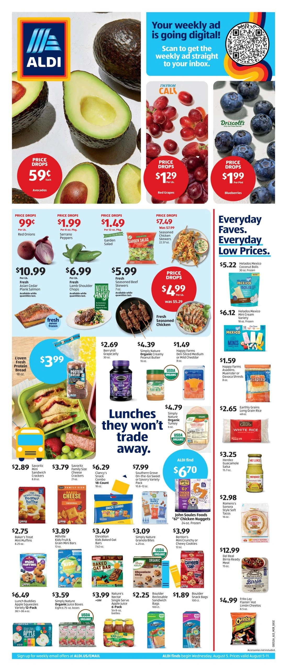ALDI flyer page 1