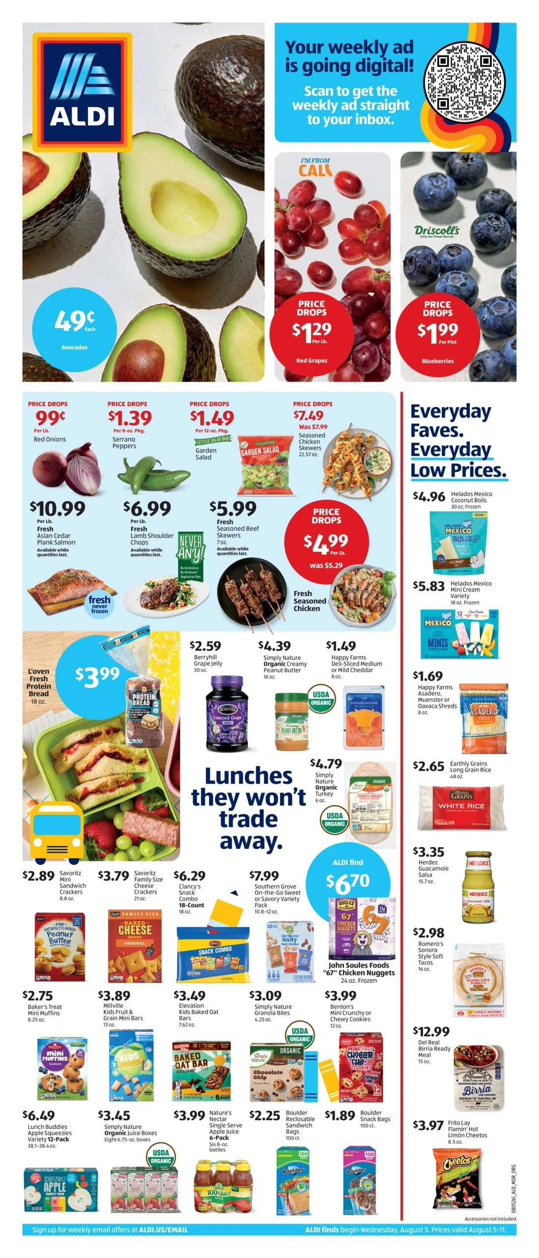 ALDI flyer page 1