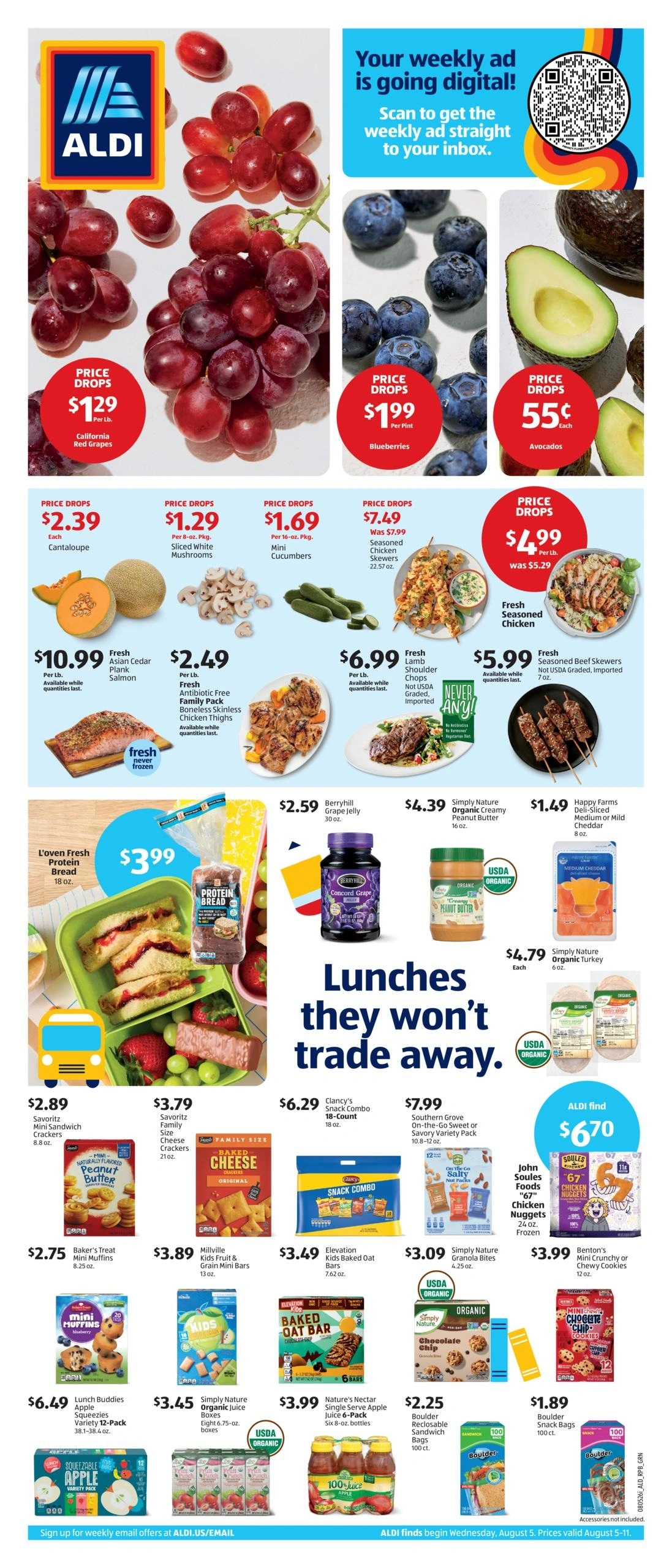 ALDI flyer page 1