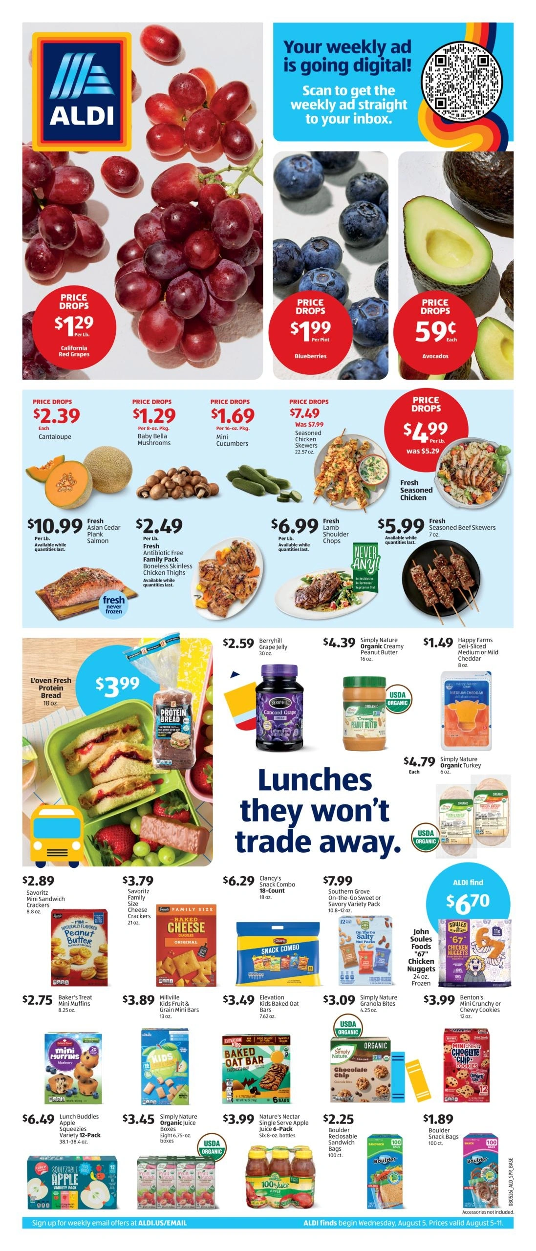 ALDI flyer page 1