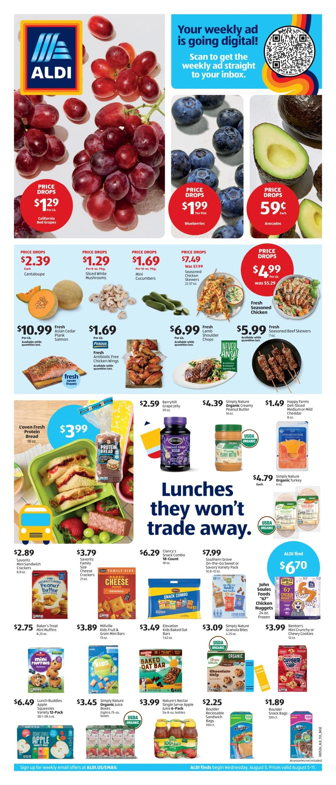 ALDI flyer page 1
