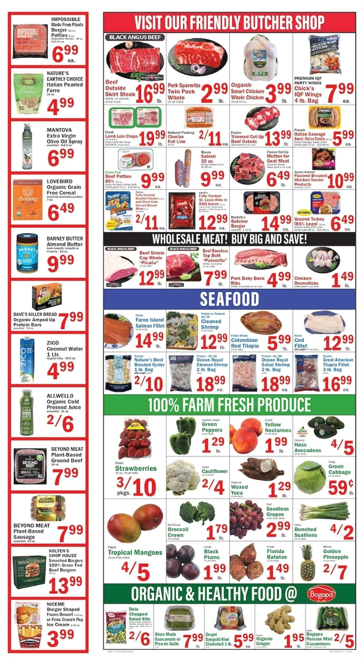 Food Bazaar Supermarket flyer page 6