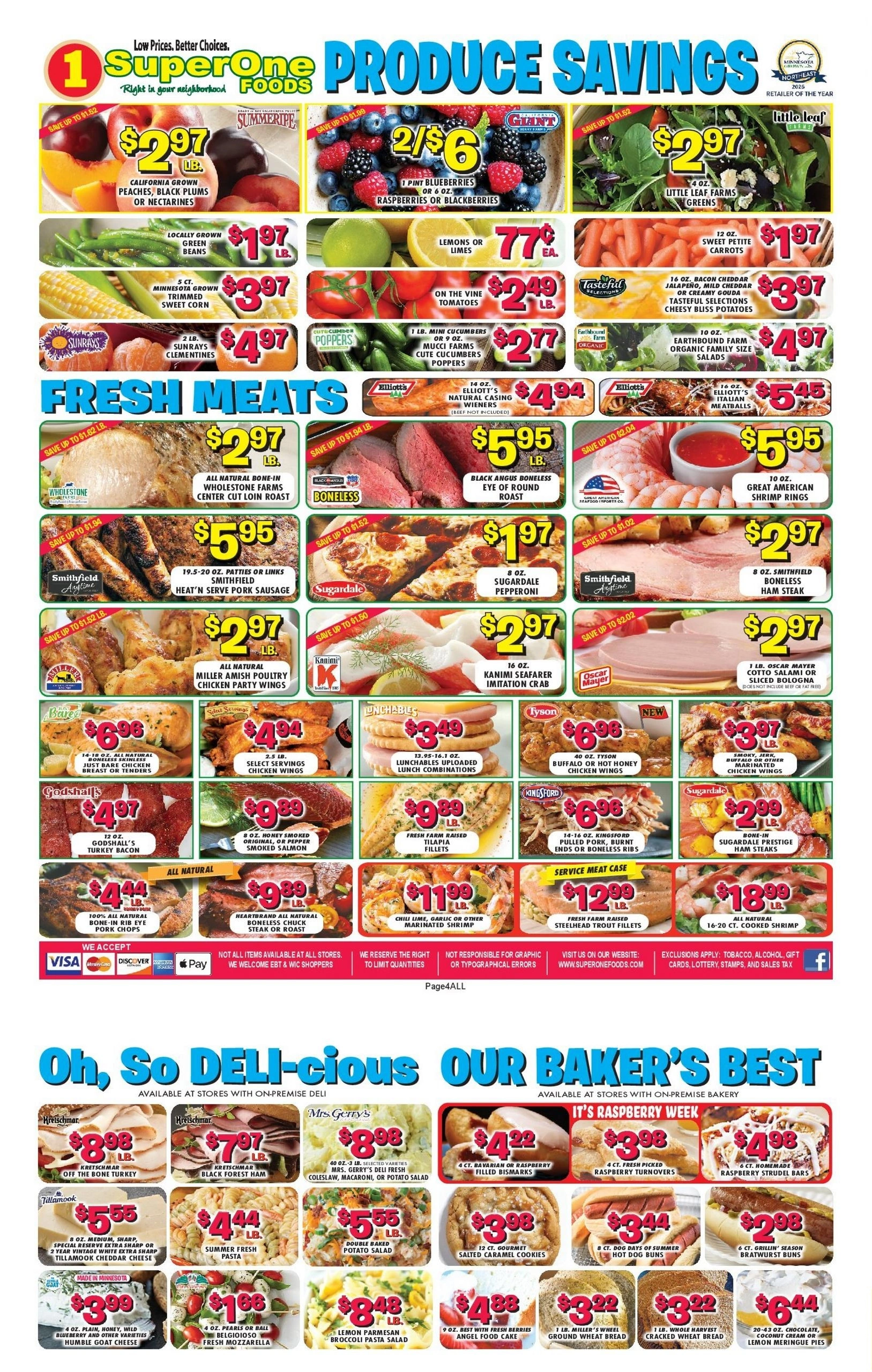Super One Foods flyer page 20