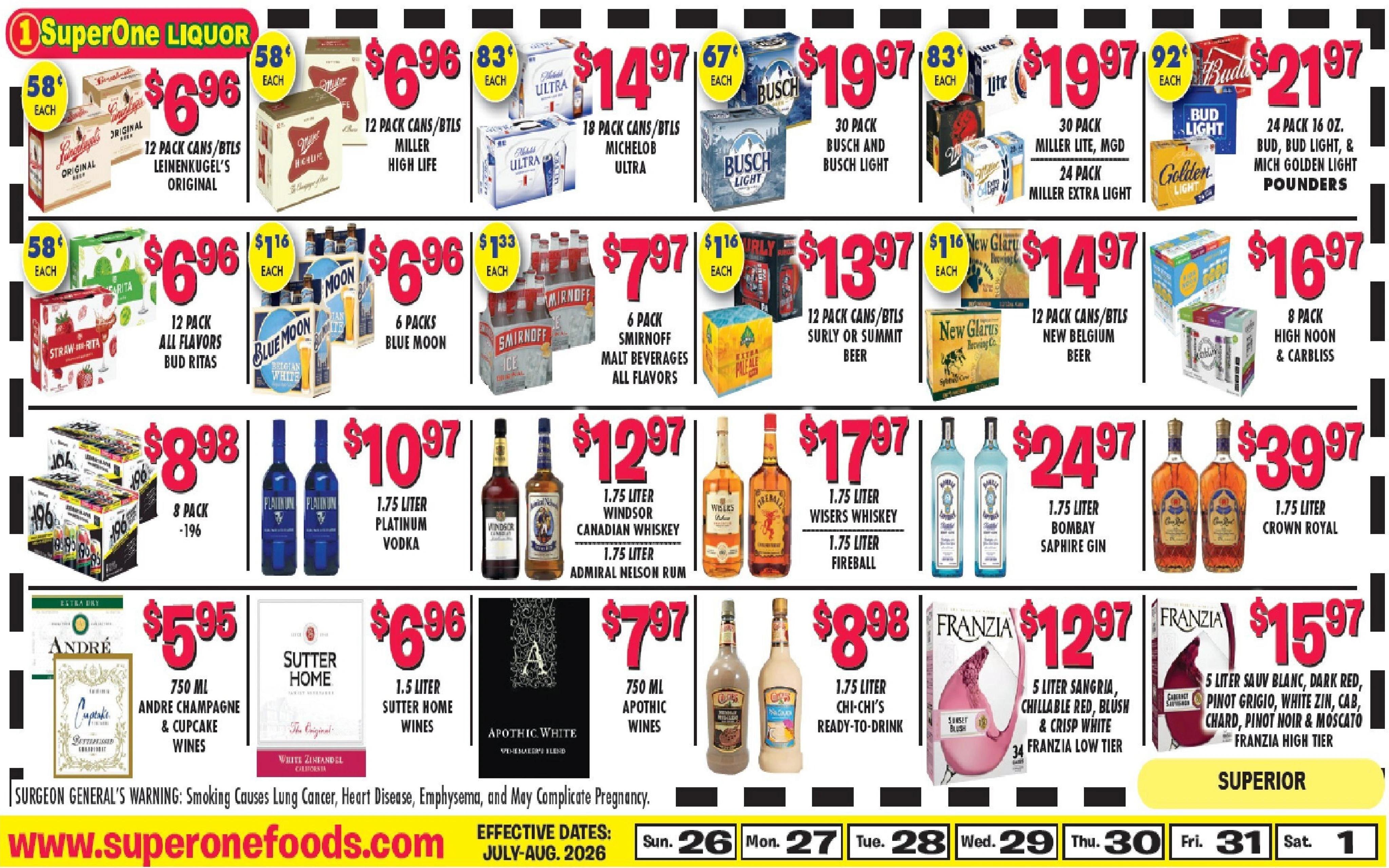 Super One Foods flyer page 21