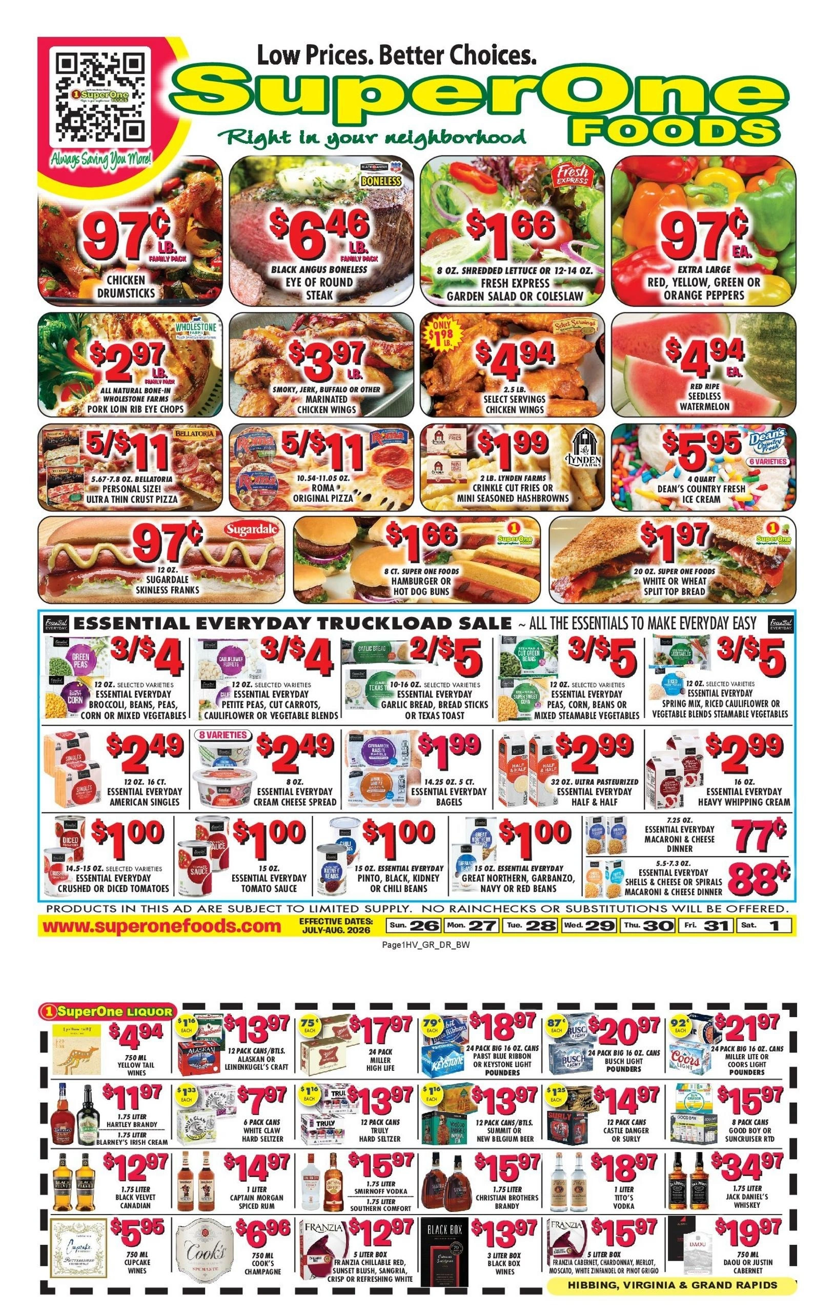Super One Foods flyer page 17