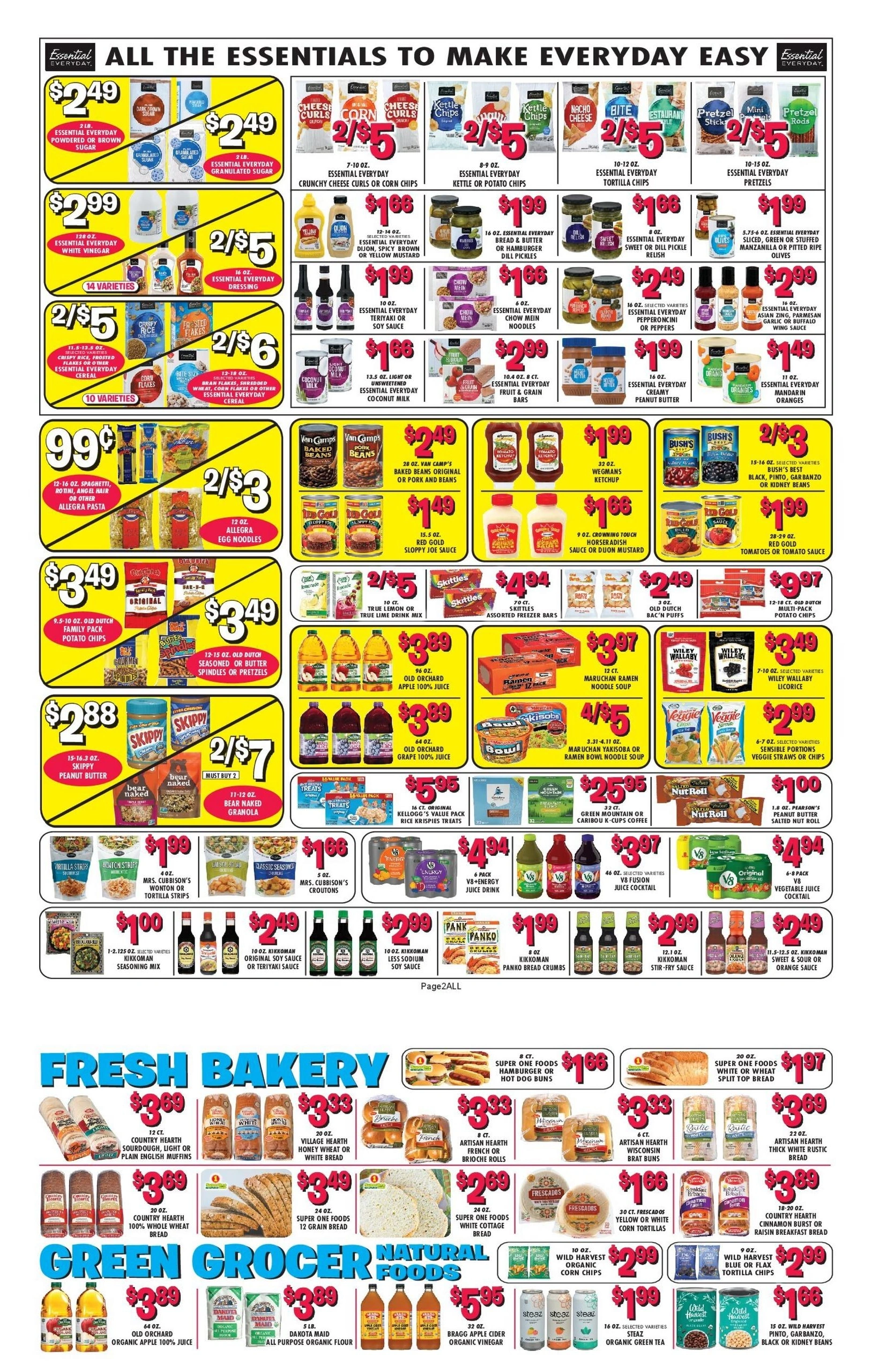 Super One Foods flyer page 18