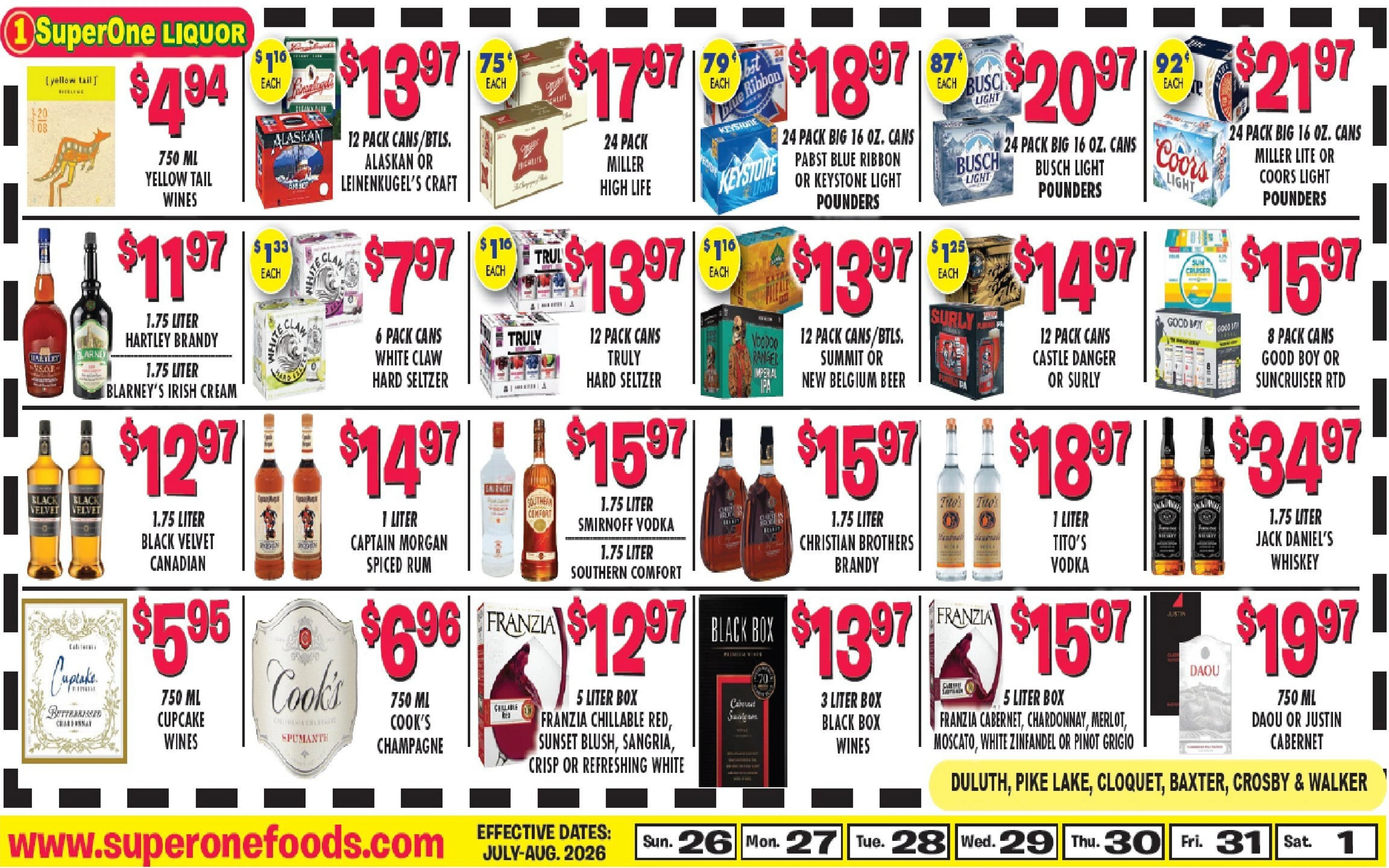 Super One Foods flyer page 21
