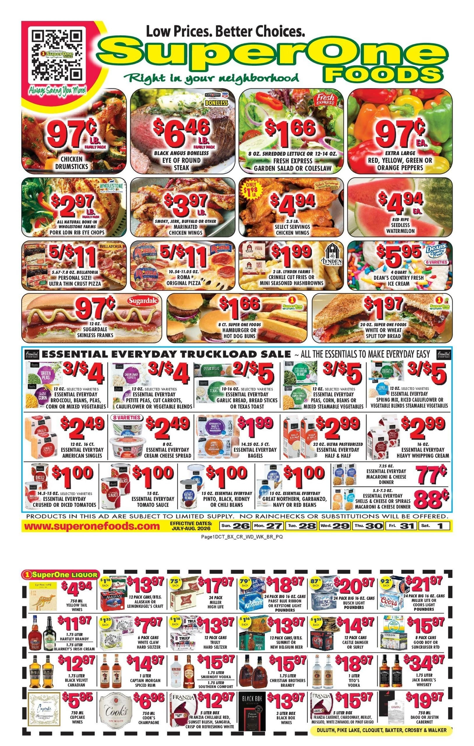 Super One Foods flyer page 17