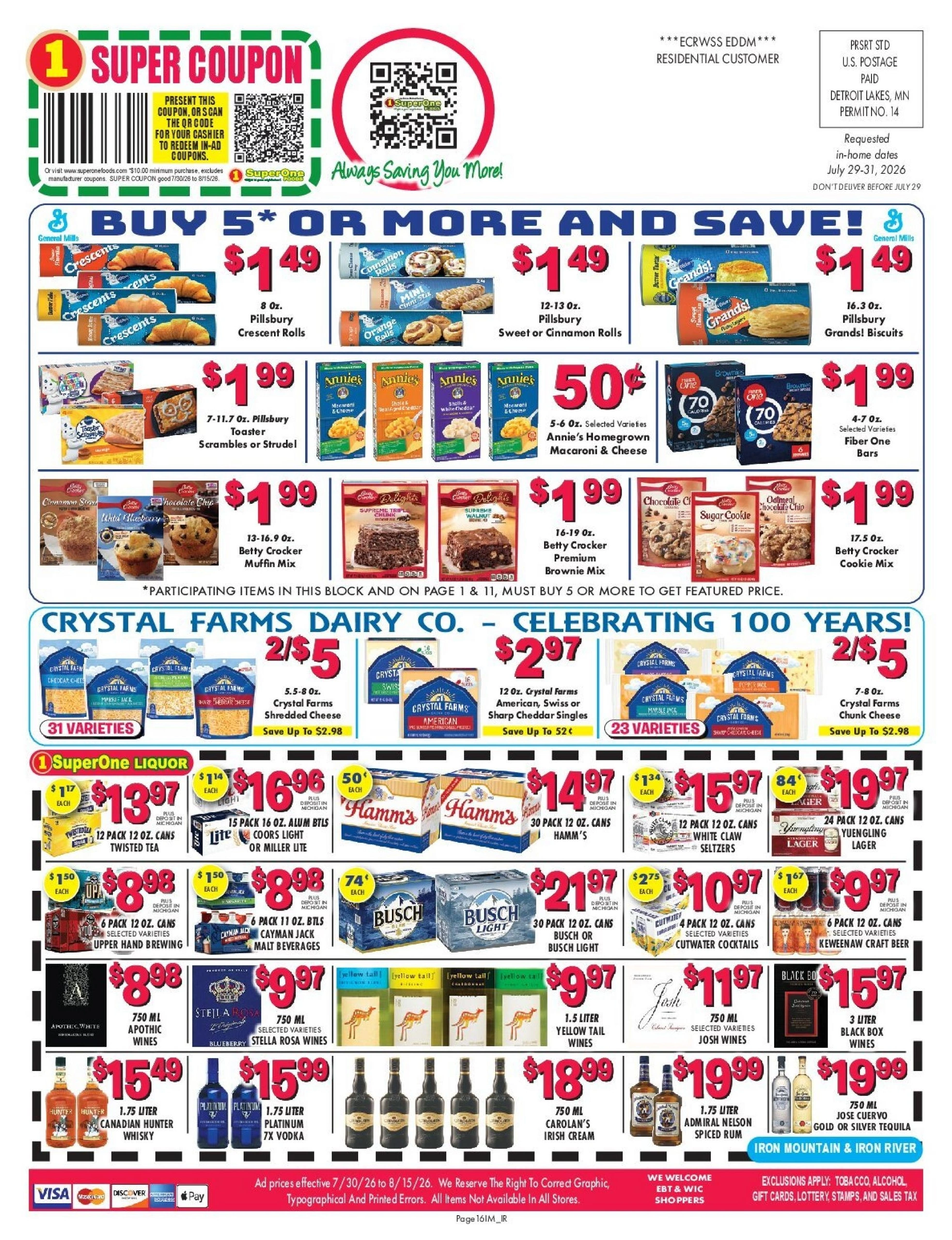 Super One Foods flyer page 16