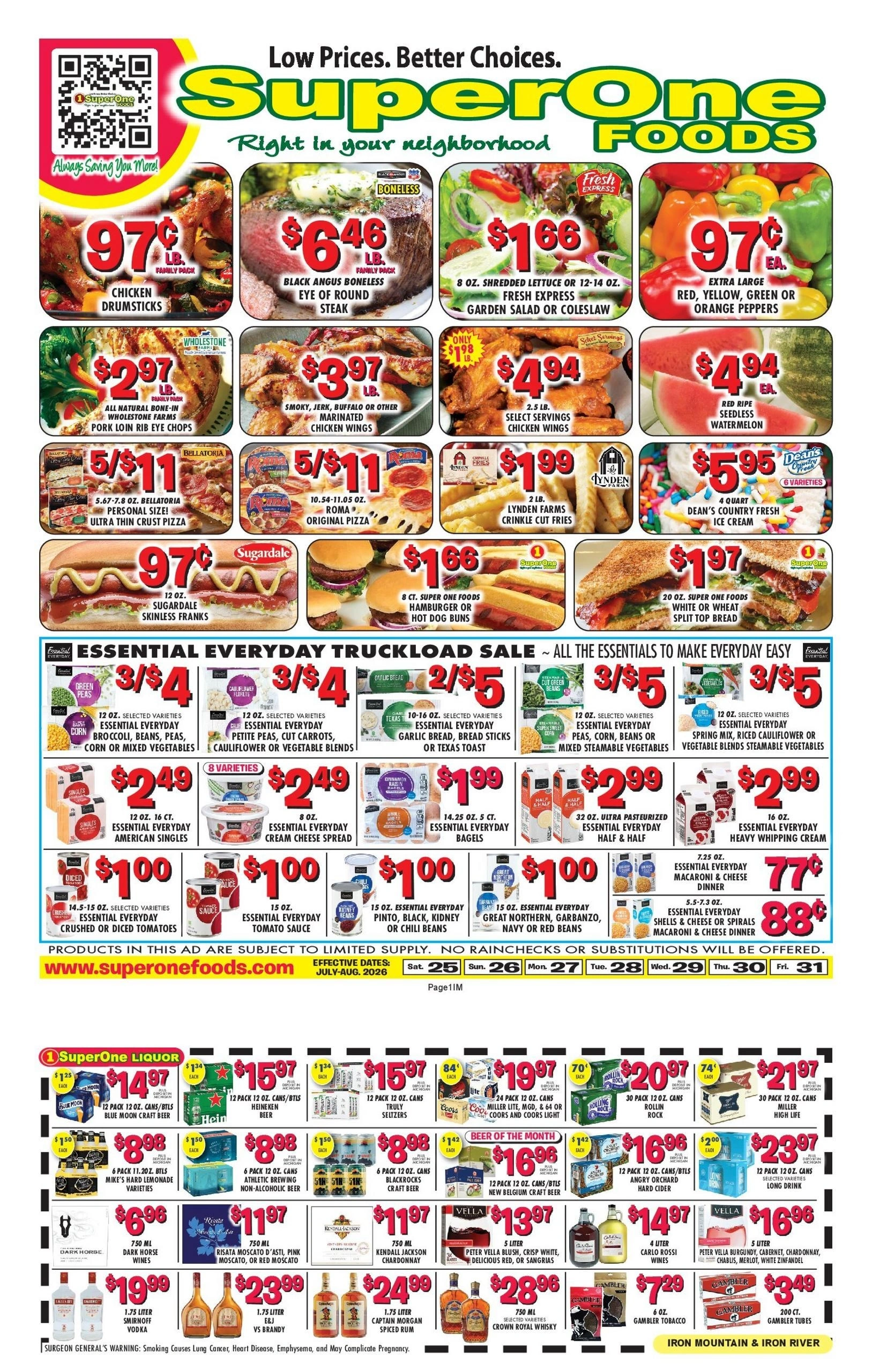 Super One Foods flyer page 17