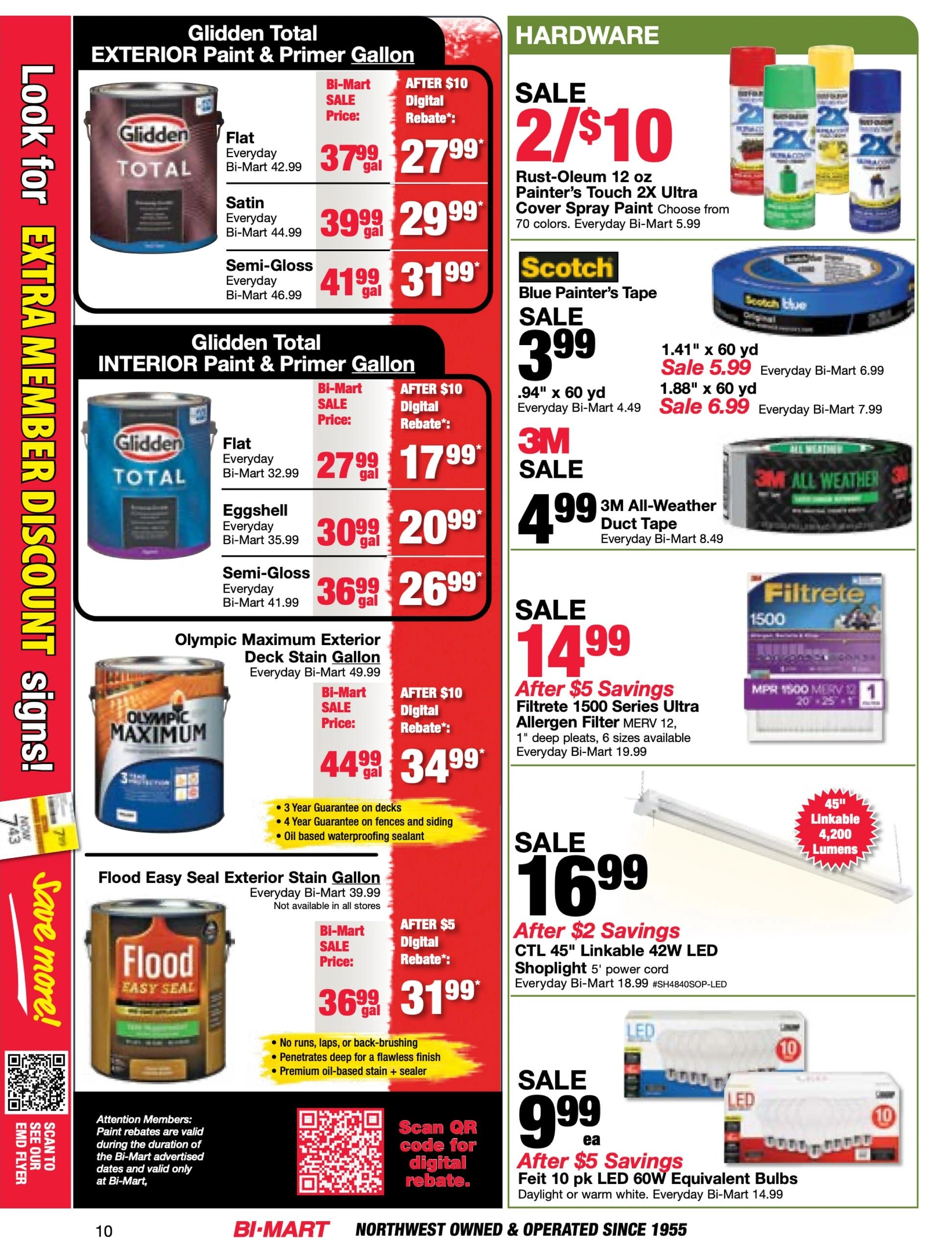 Bi-Mart flyer page 10