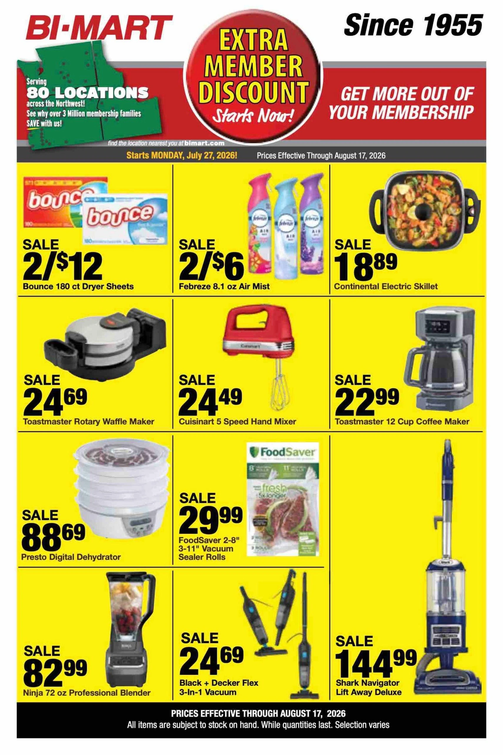 Bi-Mart flyer page 13