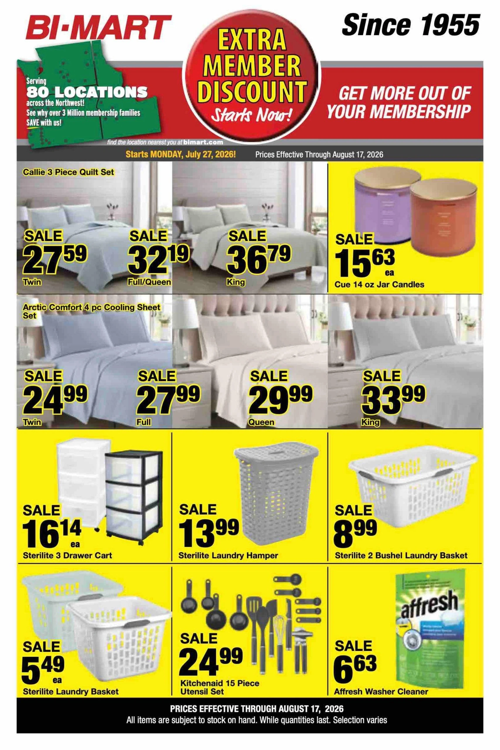 Bi-Mart flyer page 14