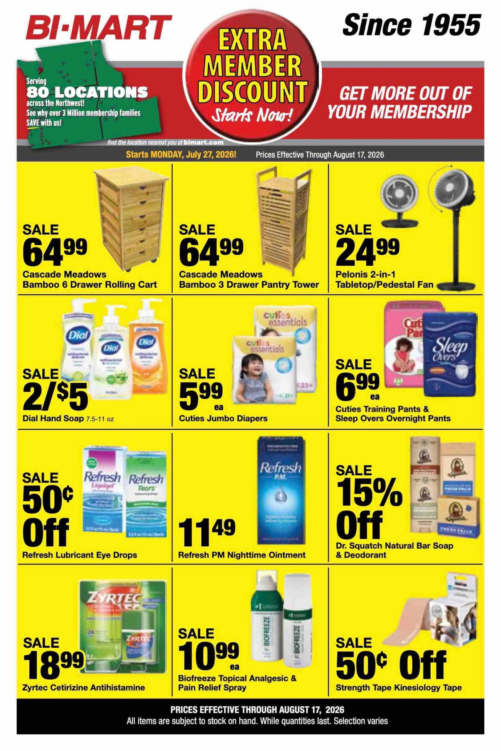 Bi-Mart flyer page 27