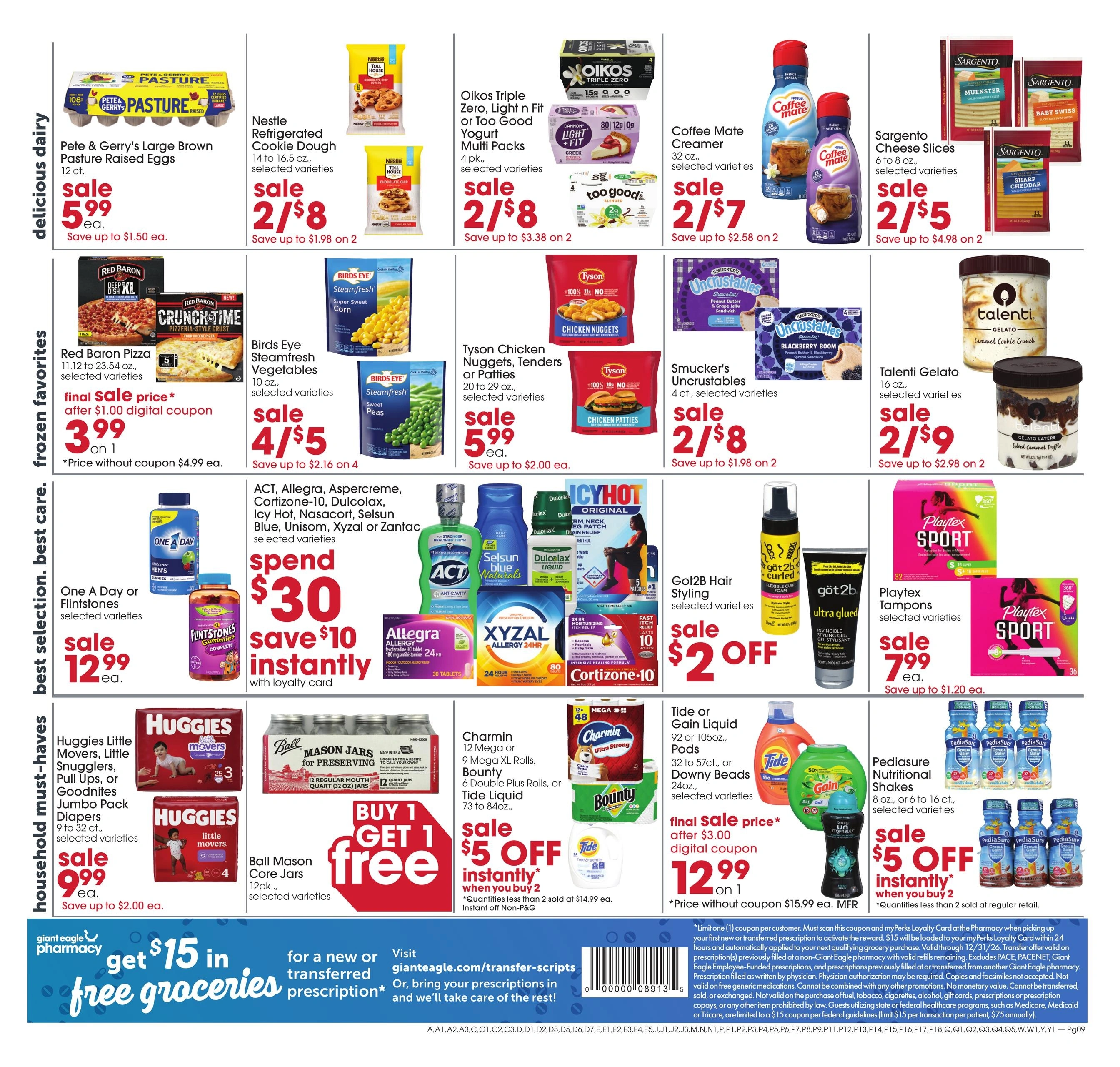 Giant Eagle flyer page 9