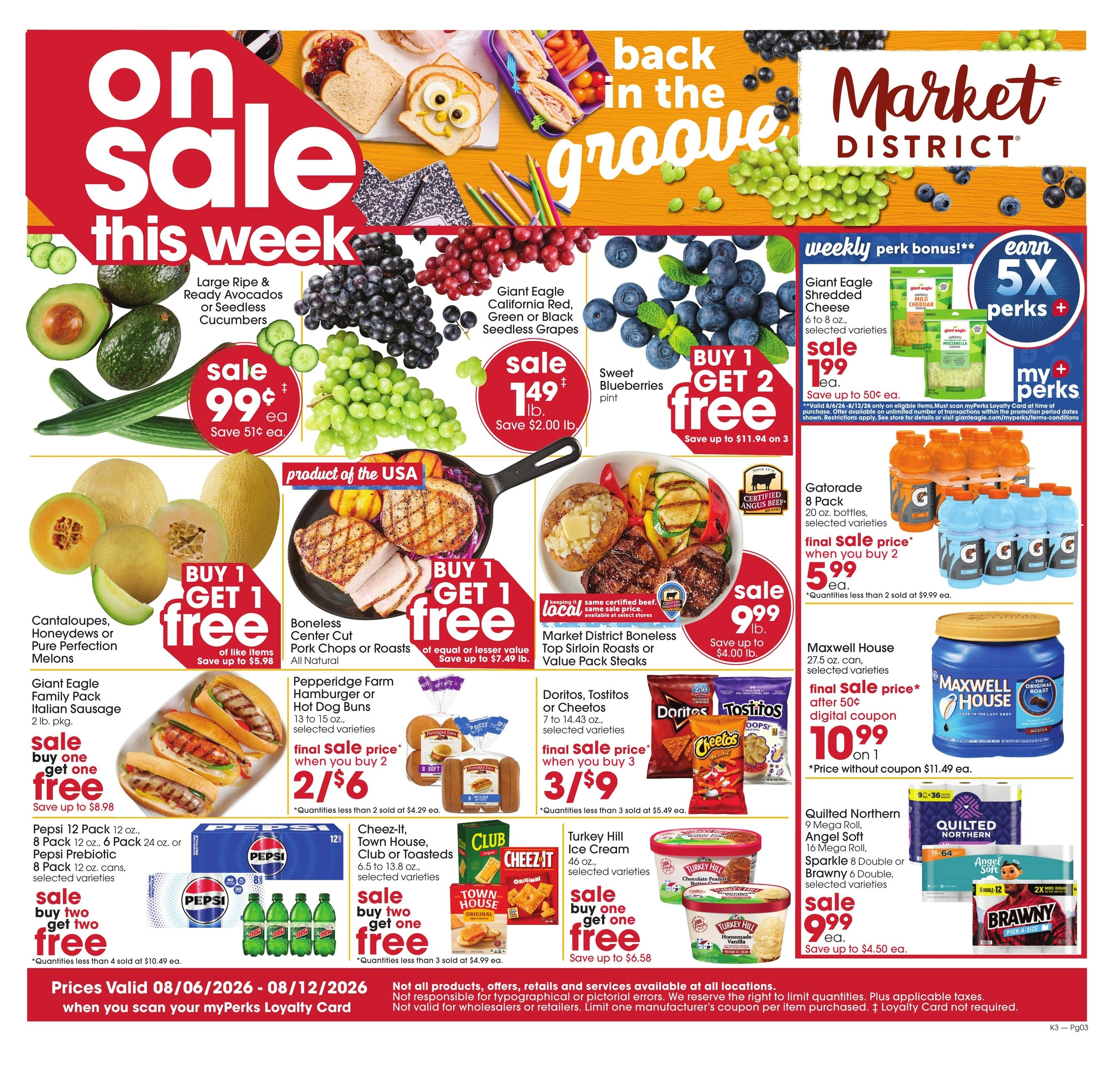 Giant Eagle flyer page 1