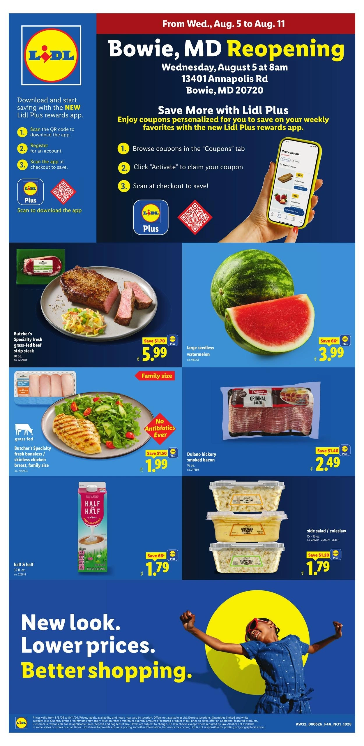 Lidl flyer page 1