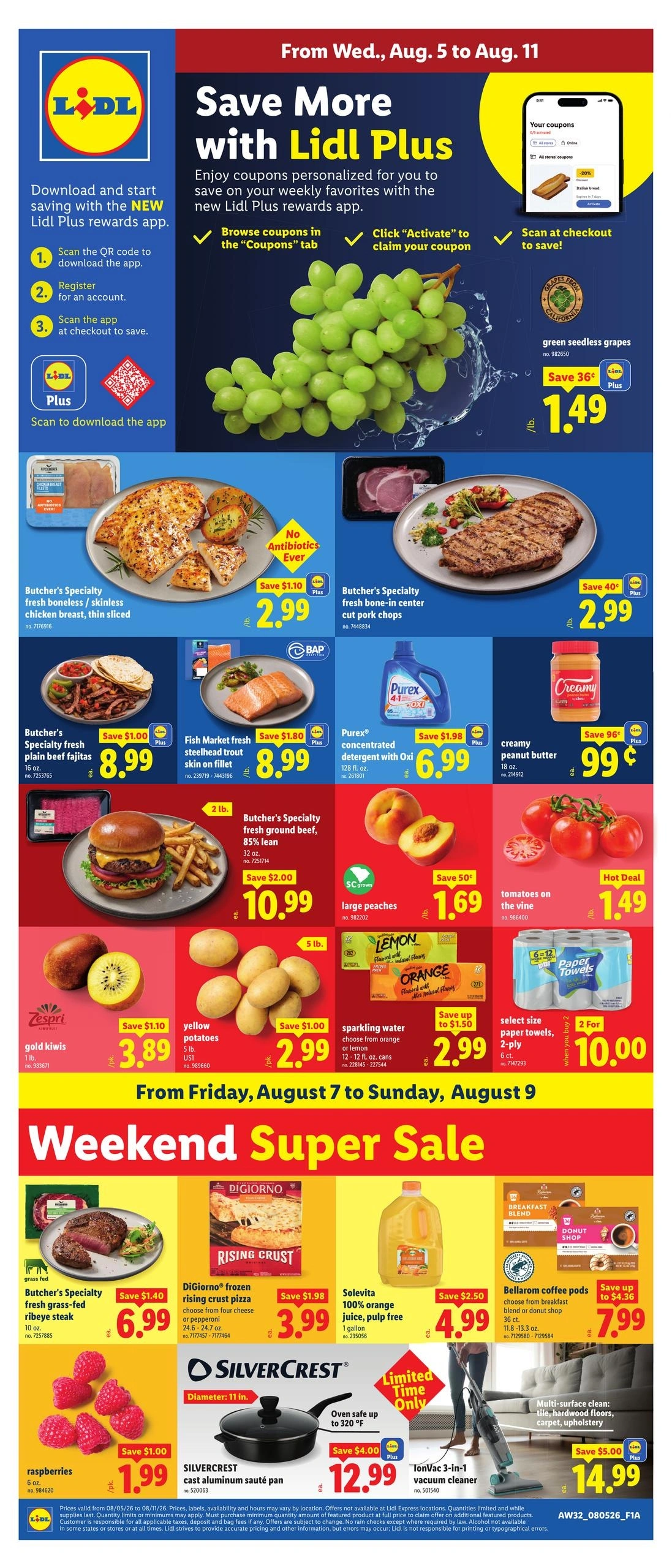 Lidl flyer page 1